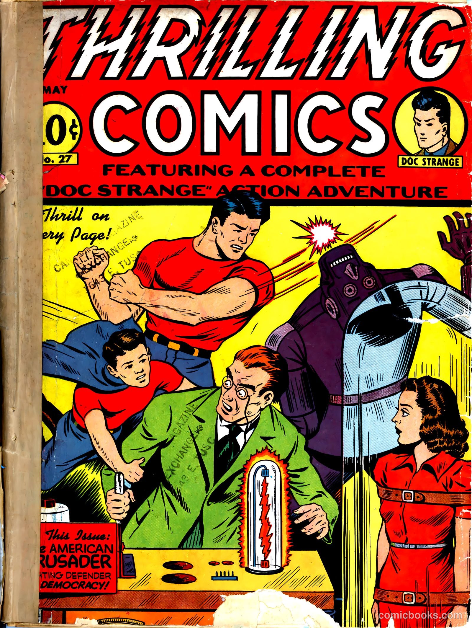Thrilling Comics #27