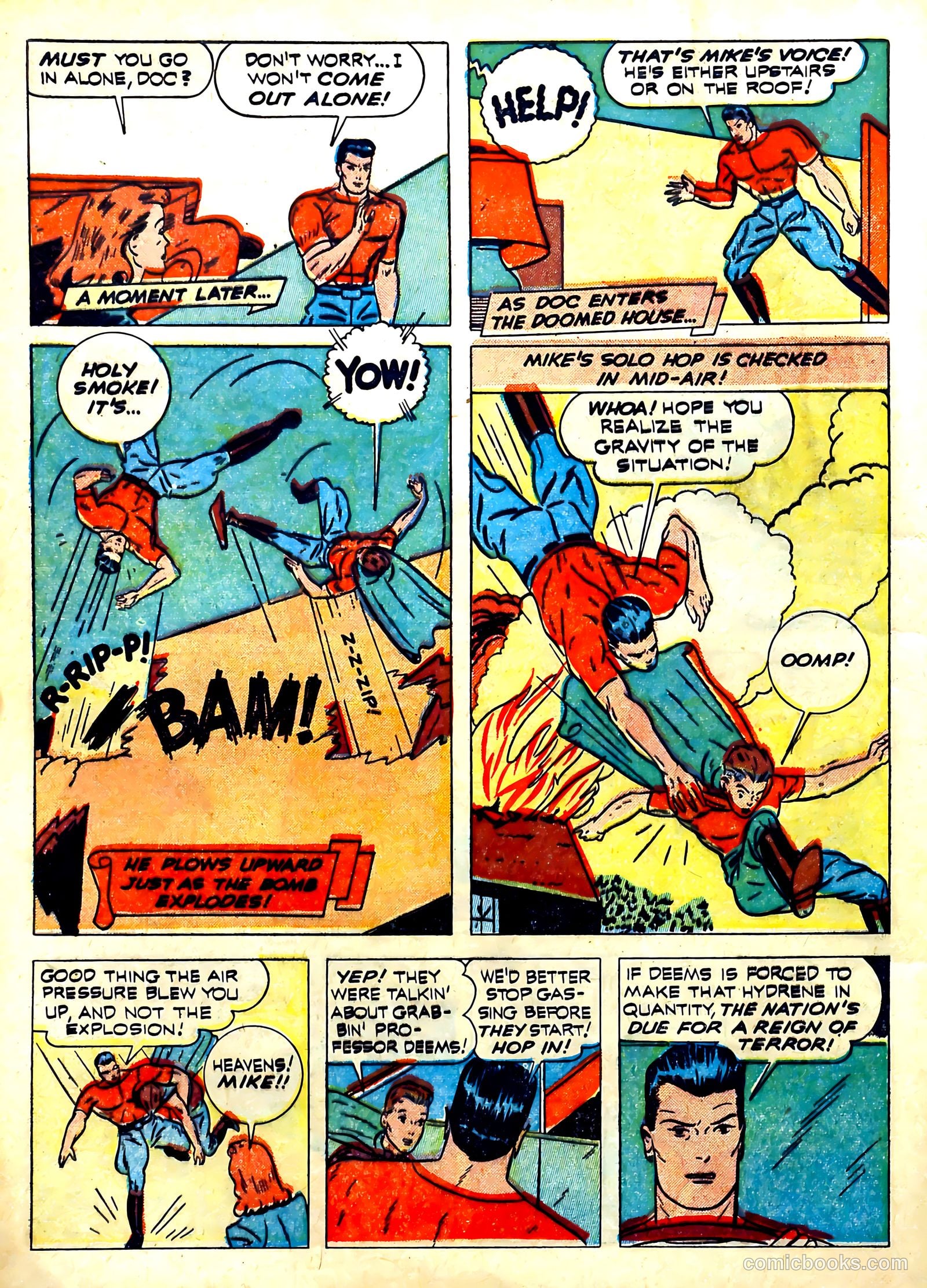 Thrilling Comics #27 (1940) — page 8 of 68