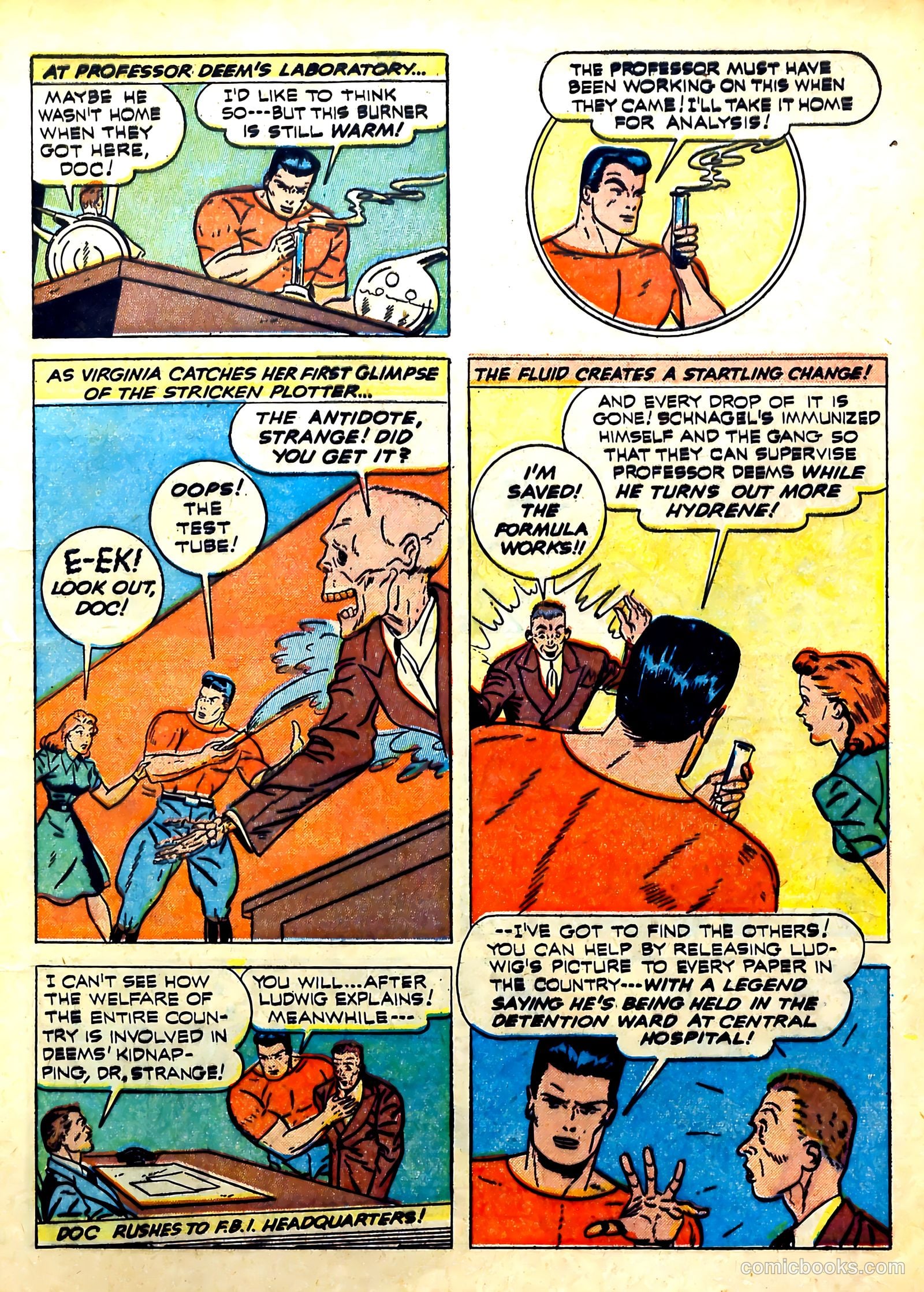 Thrilling Comics #27 (1940) — page 9 of 68
