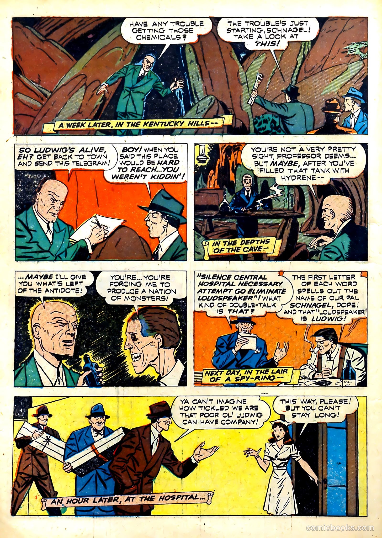 Thrilling Comics #27 (1940) — page 10 of 68