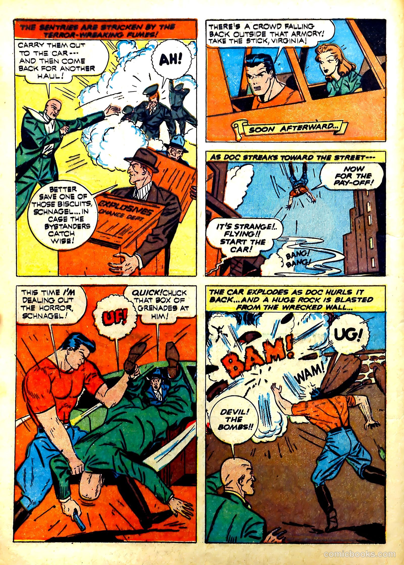 Thrilling Comics #27 (1940) — page 12 of 68
