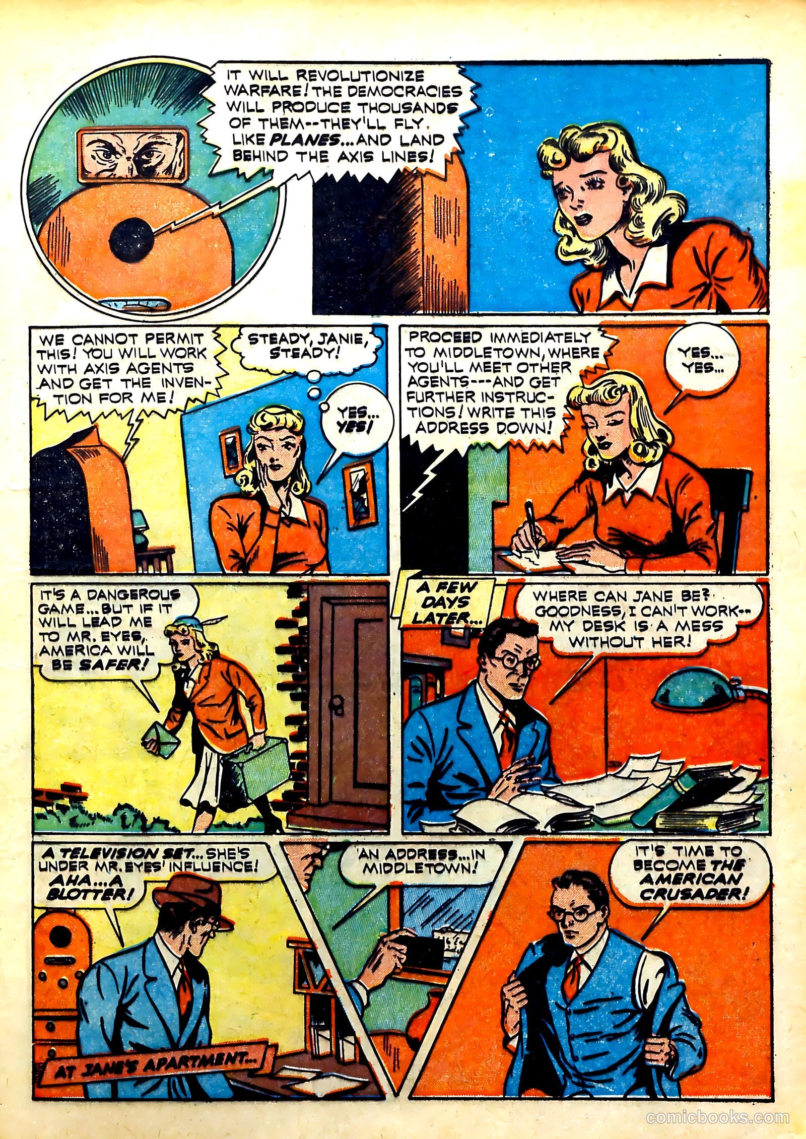 Thrilling Comics #27 (1940) — page 17 of 68