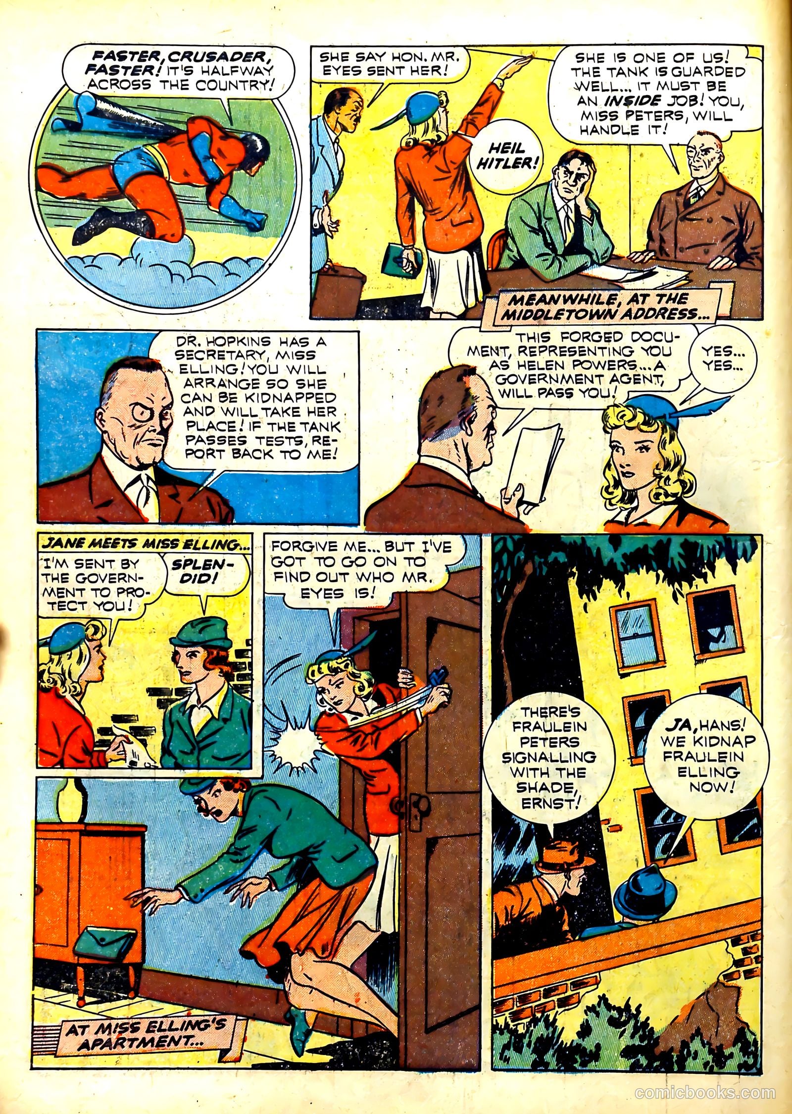 Thrilling Comics #27 (1940) — page 18 of 68