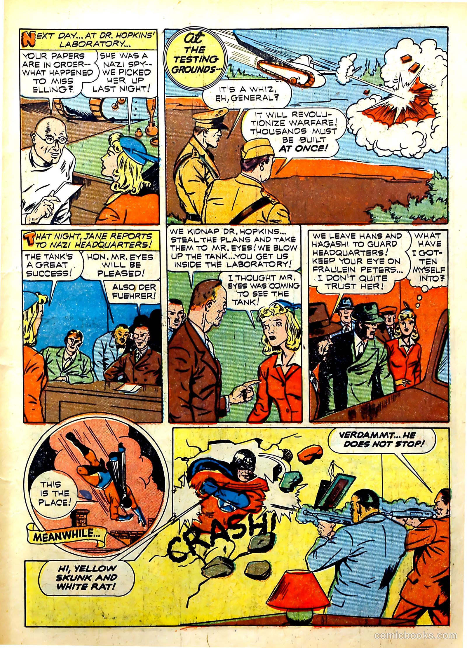 Thrilling Comics #27 (1940) — page 19 of 68