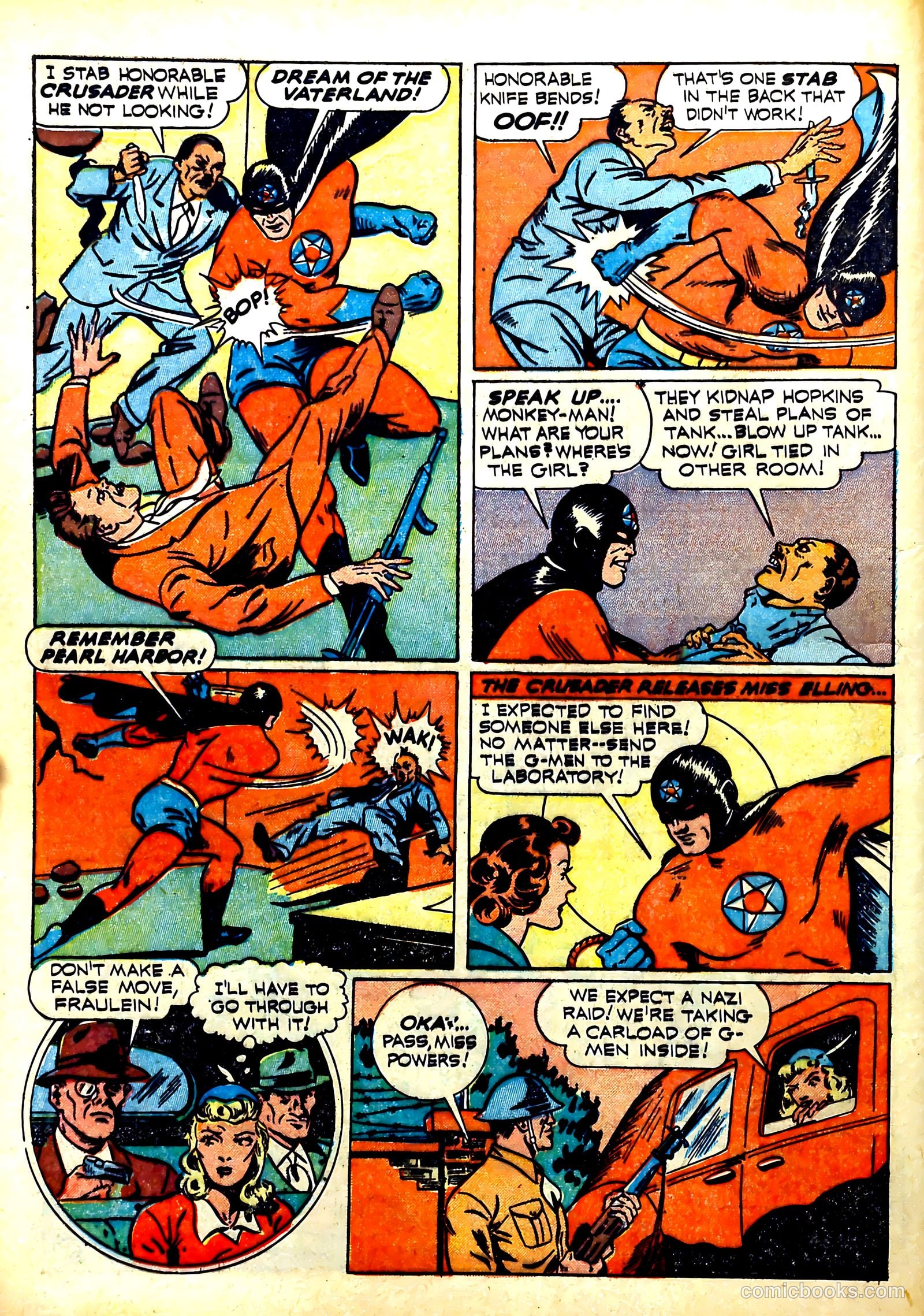 Thrilling Comics #27 (1940) — page 20 of 68