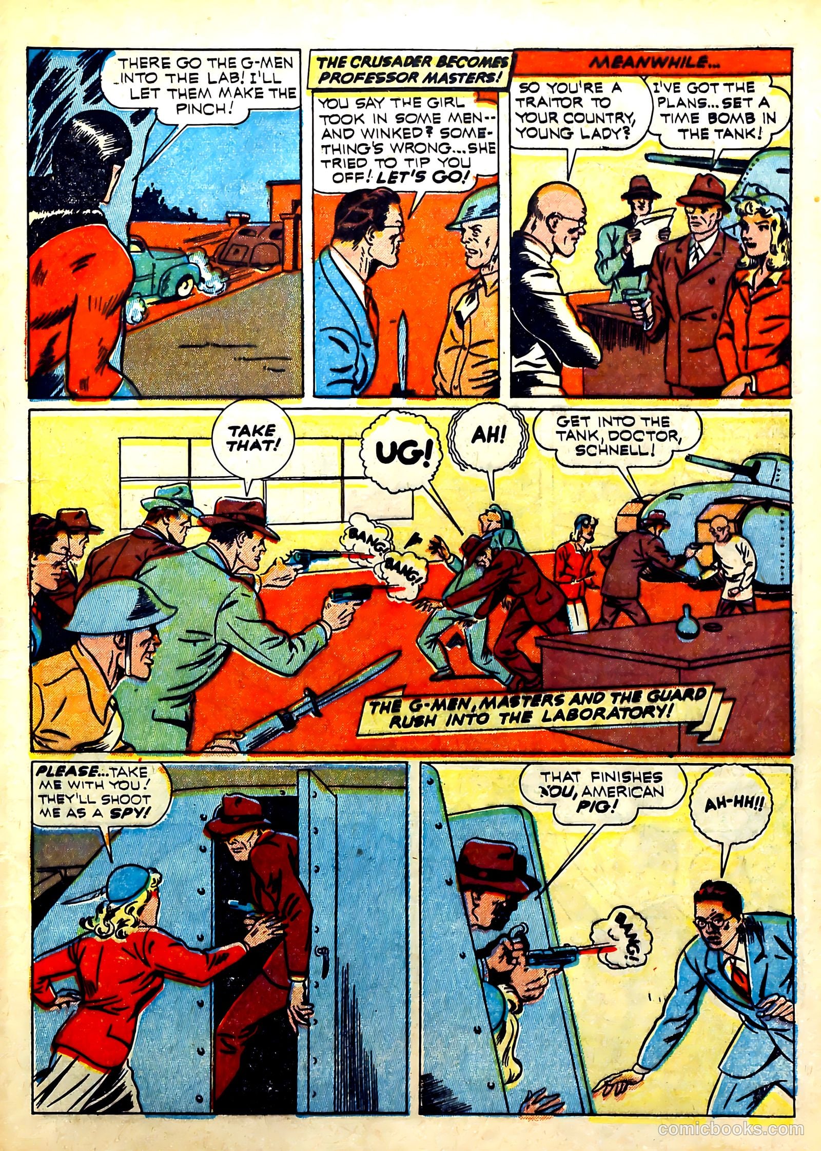 Thrilling Comics #27 (1940) — page 21 of 68
