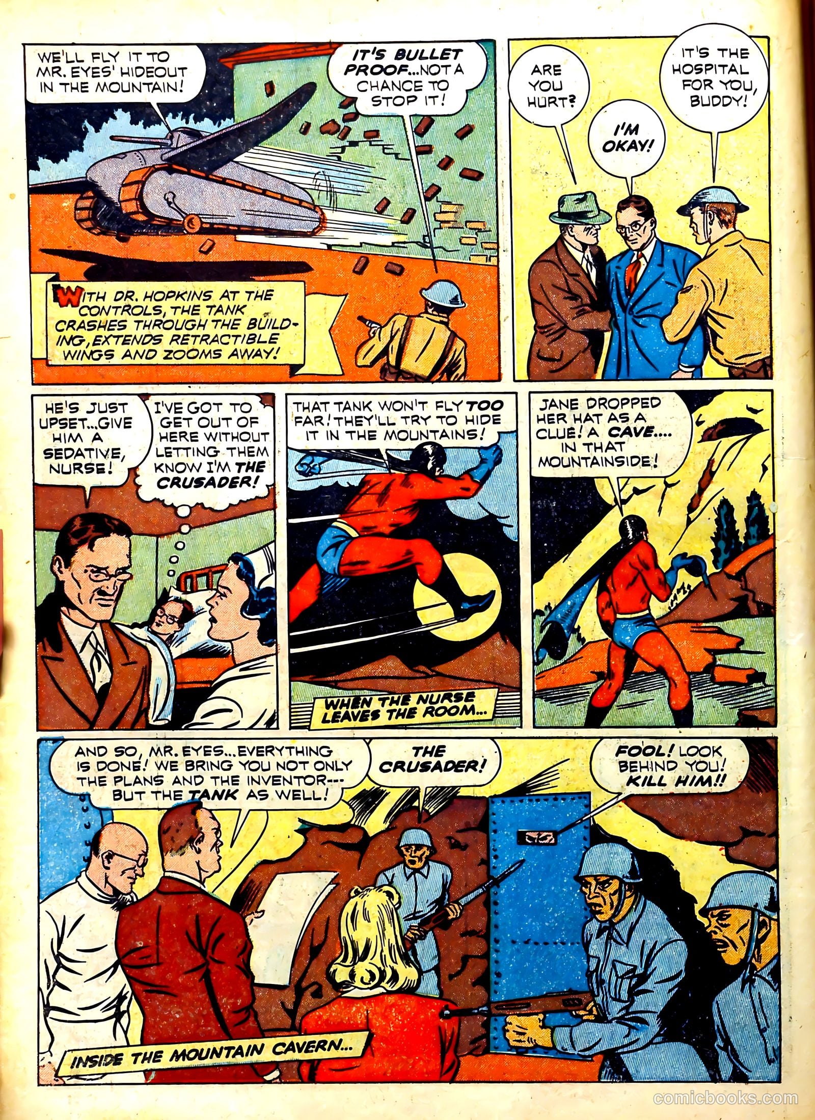 Thrilling Comics #27 (1940) — page 22 of 68
