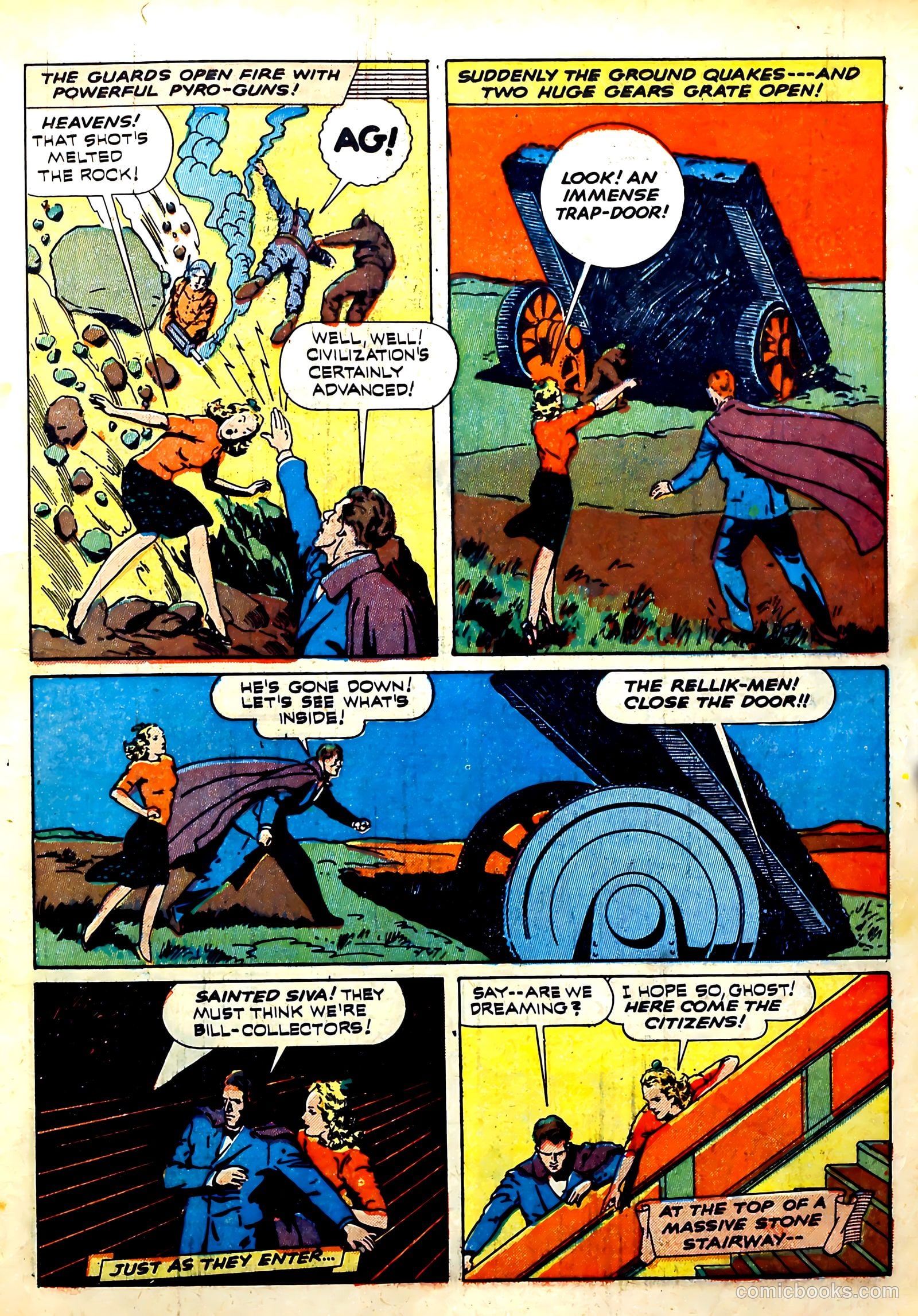 Thrilling Comics #27 (1940) — page 27 of 68
