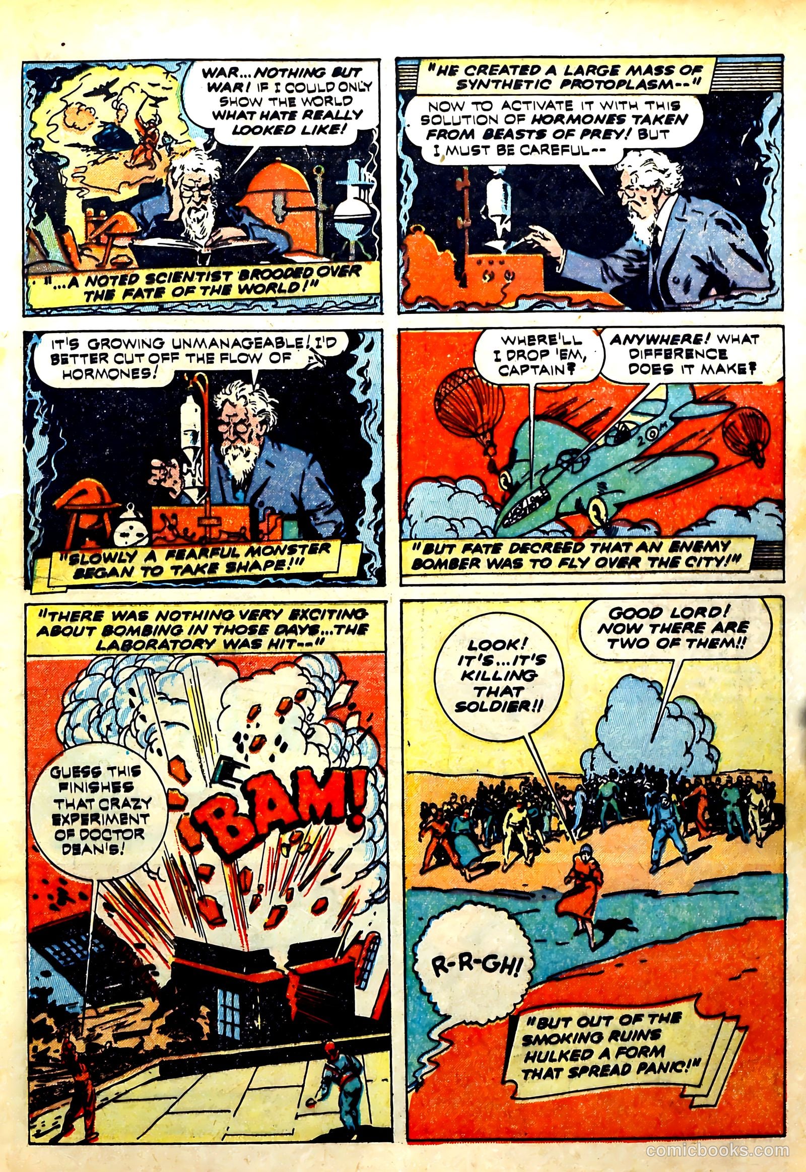 Thrilling Comics #27 (1940) — page 29 of 68