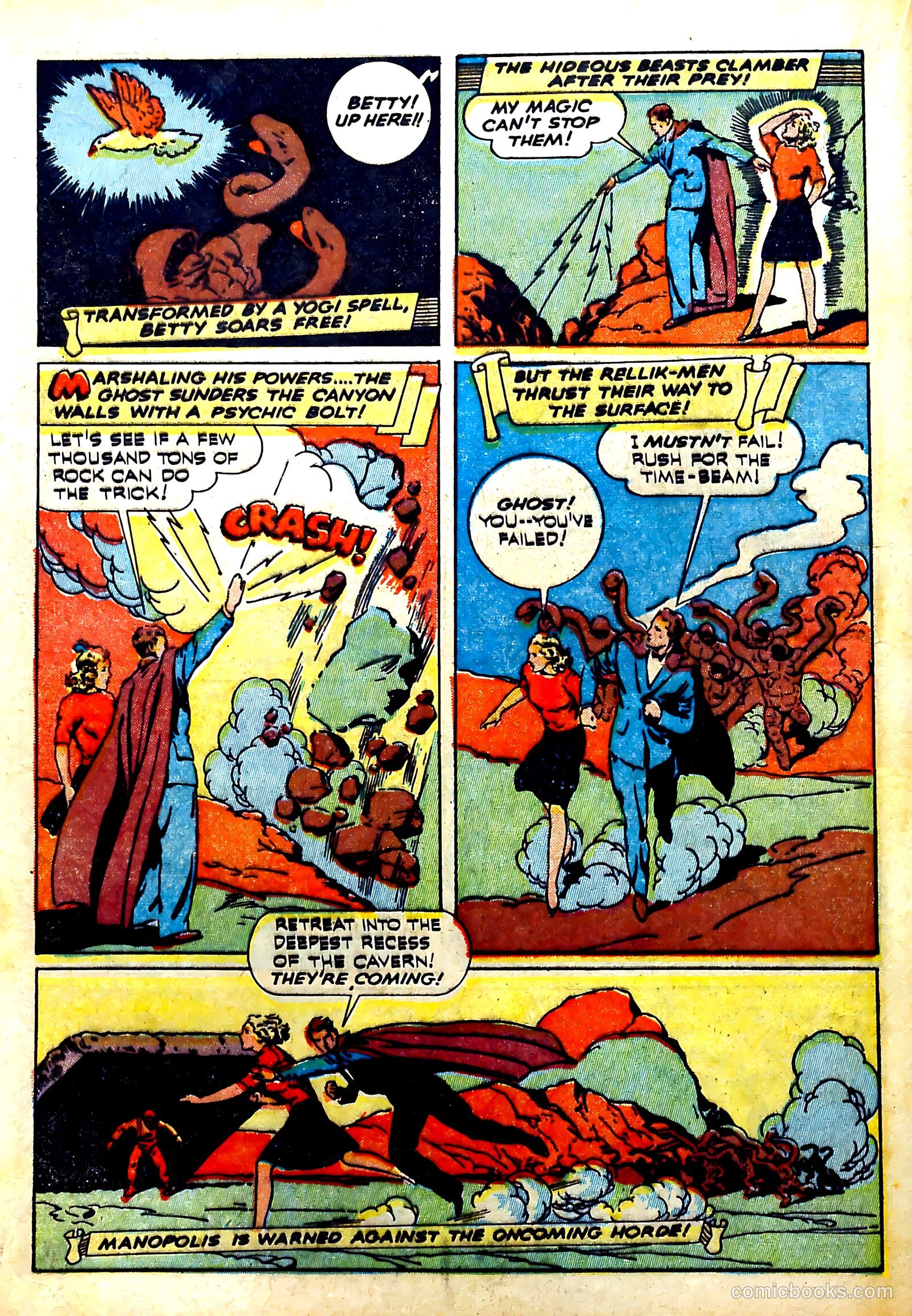 Thrilling Comics #27 (1940) — page 32 of 68