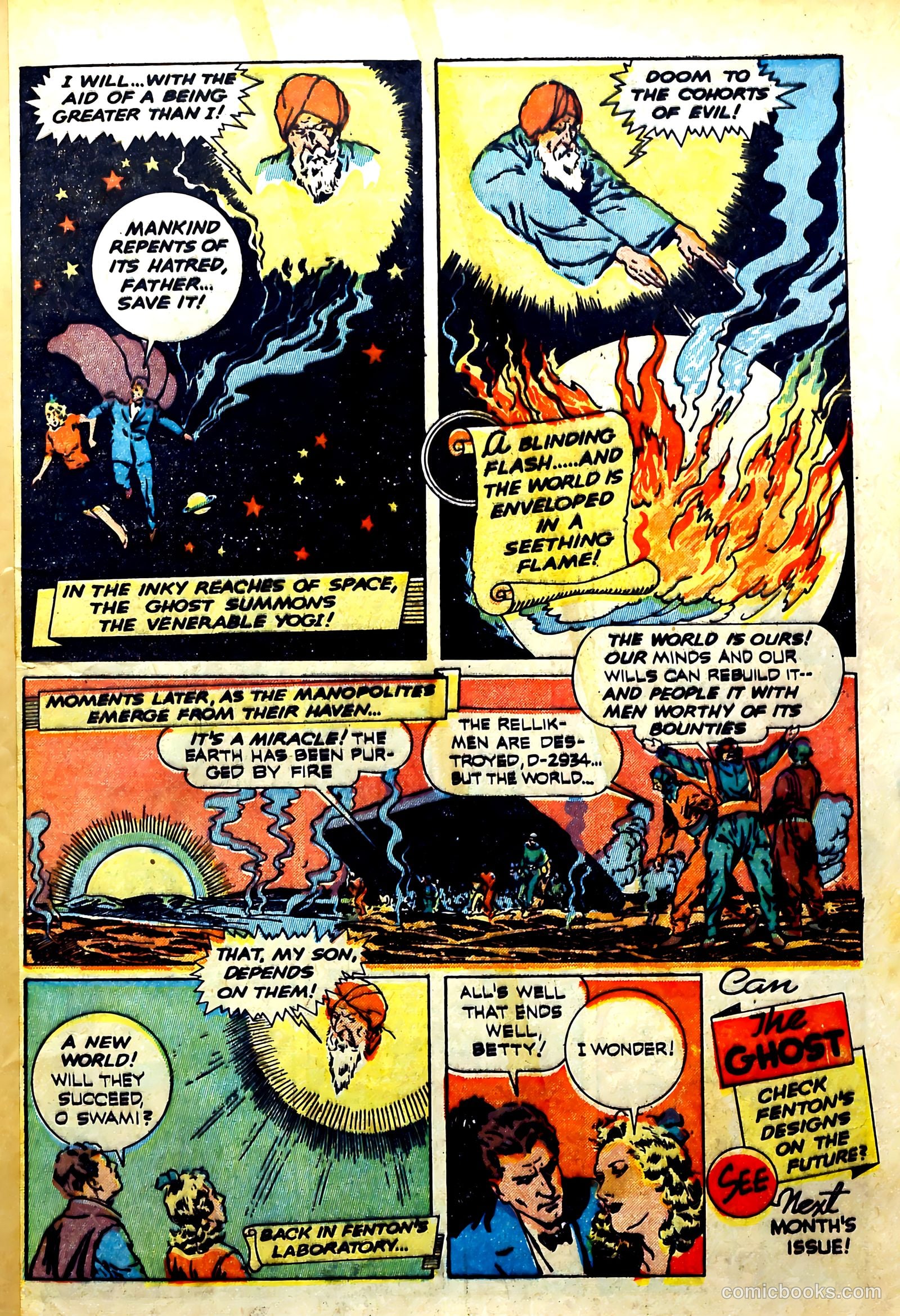 Thrilling Comics #27 (1940) — page 33 of 68
