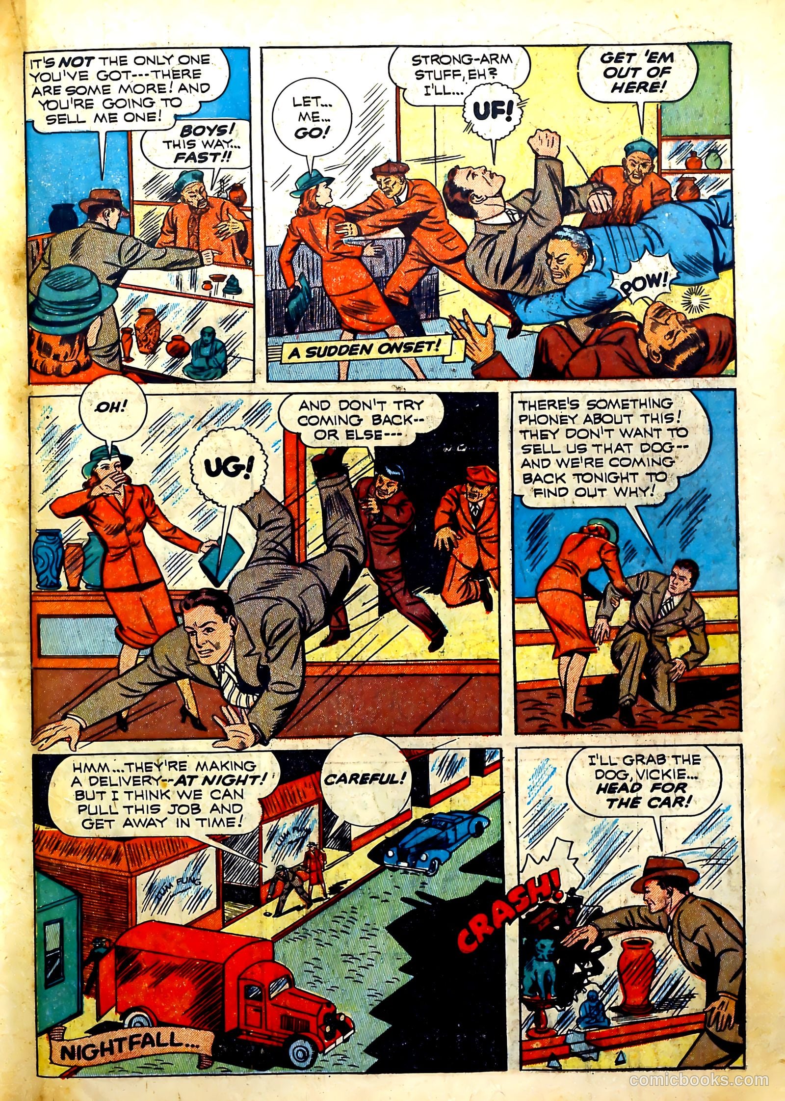 Thrilling Comics #27 (1940) — page 35 of 68