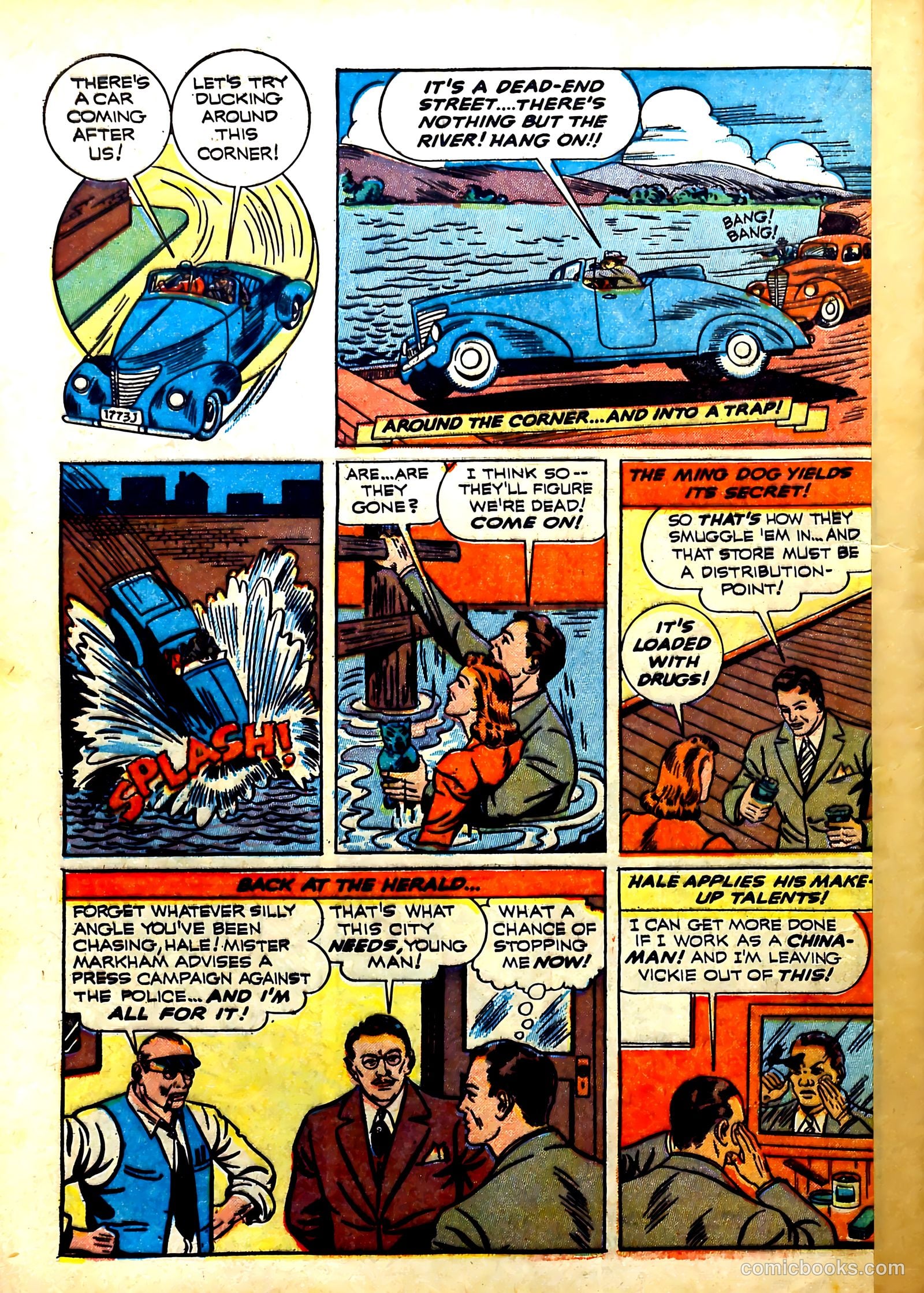 Thrilling Comics #27 (1940) — page 36 of 68