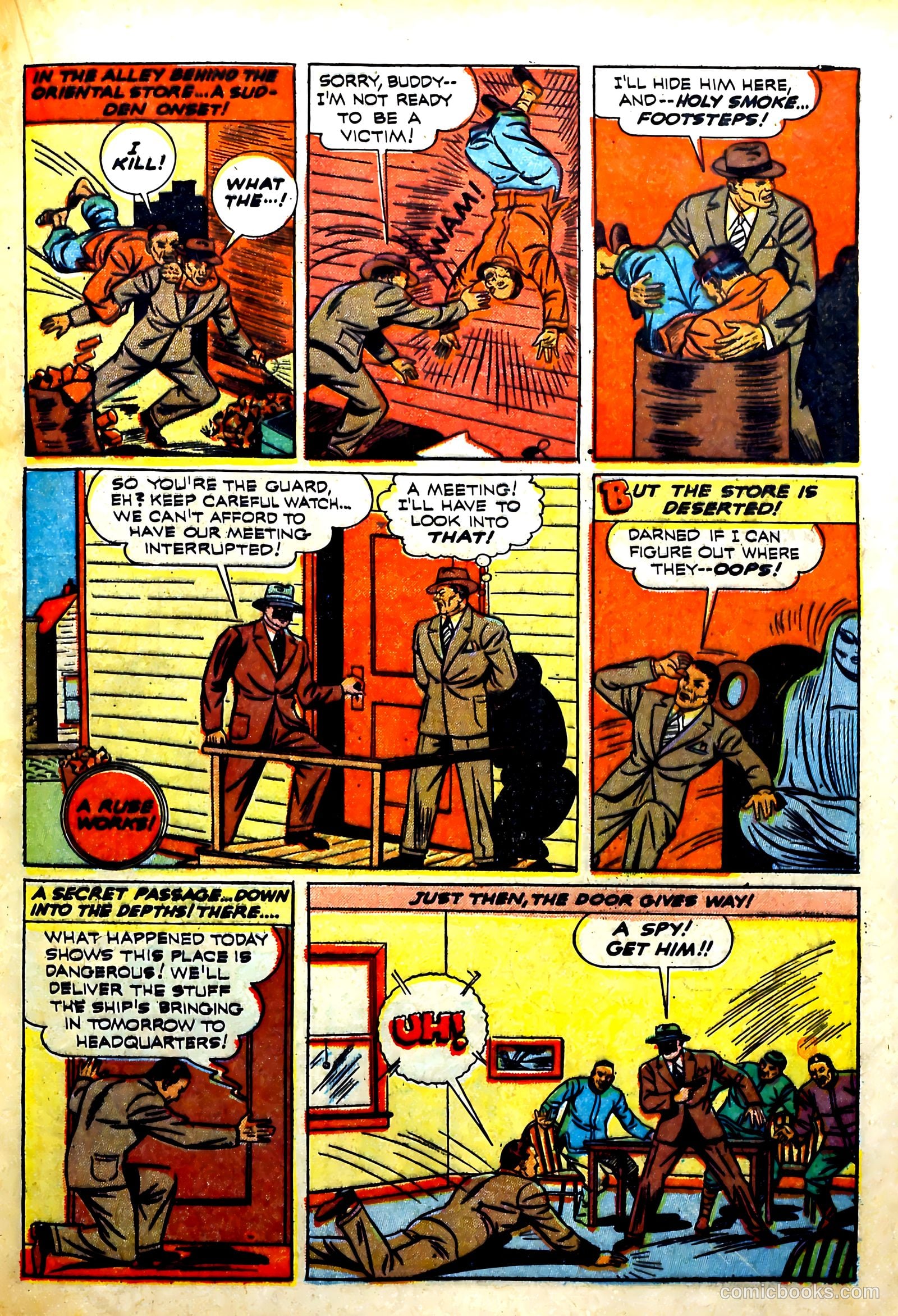 Thrilling Comics #27 (1940) — page 37 of 68