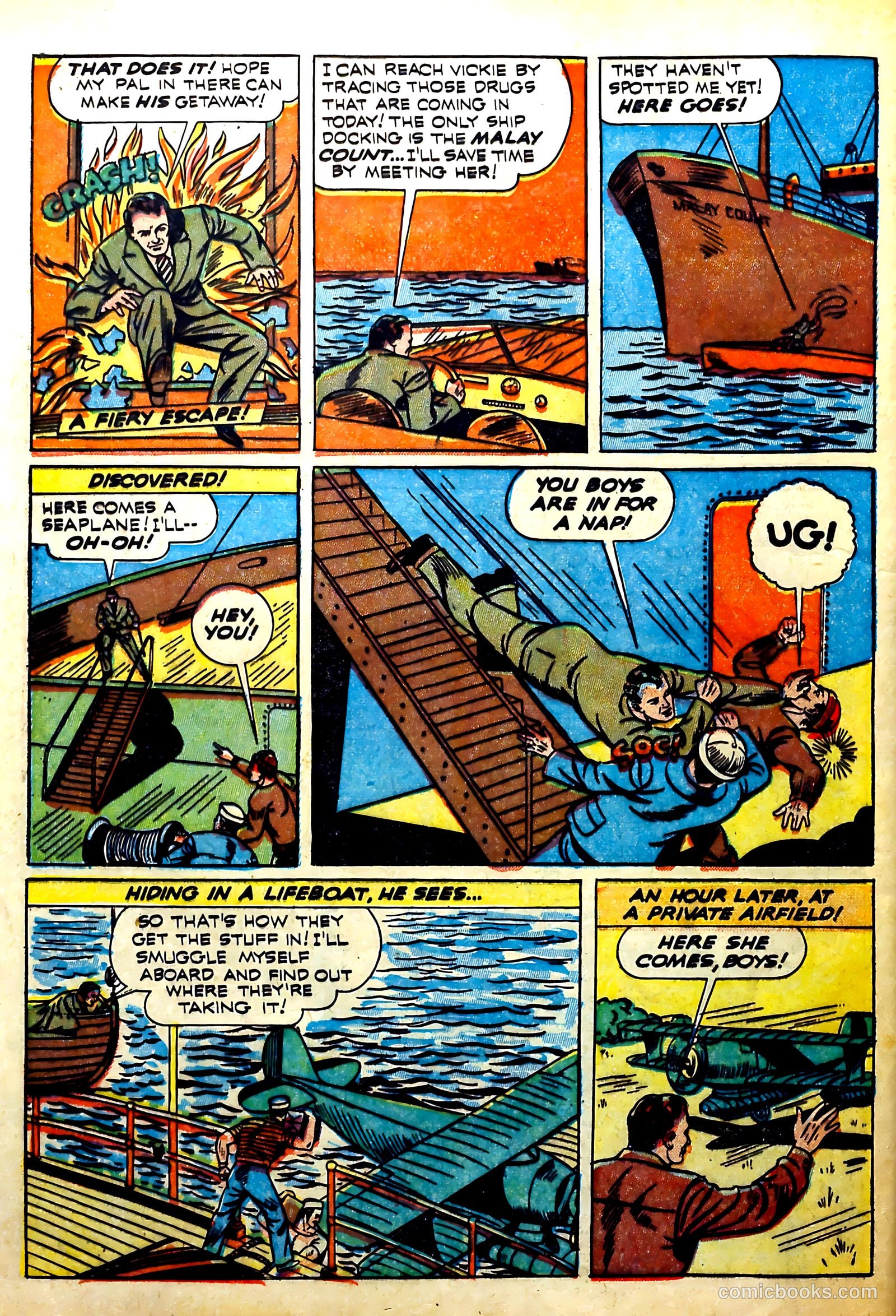 Thrilling Comics #27 (1940) — page 40 of 68