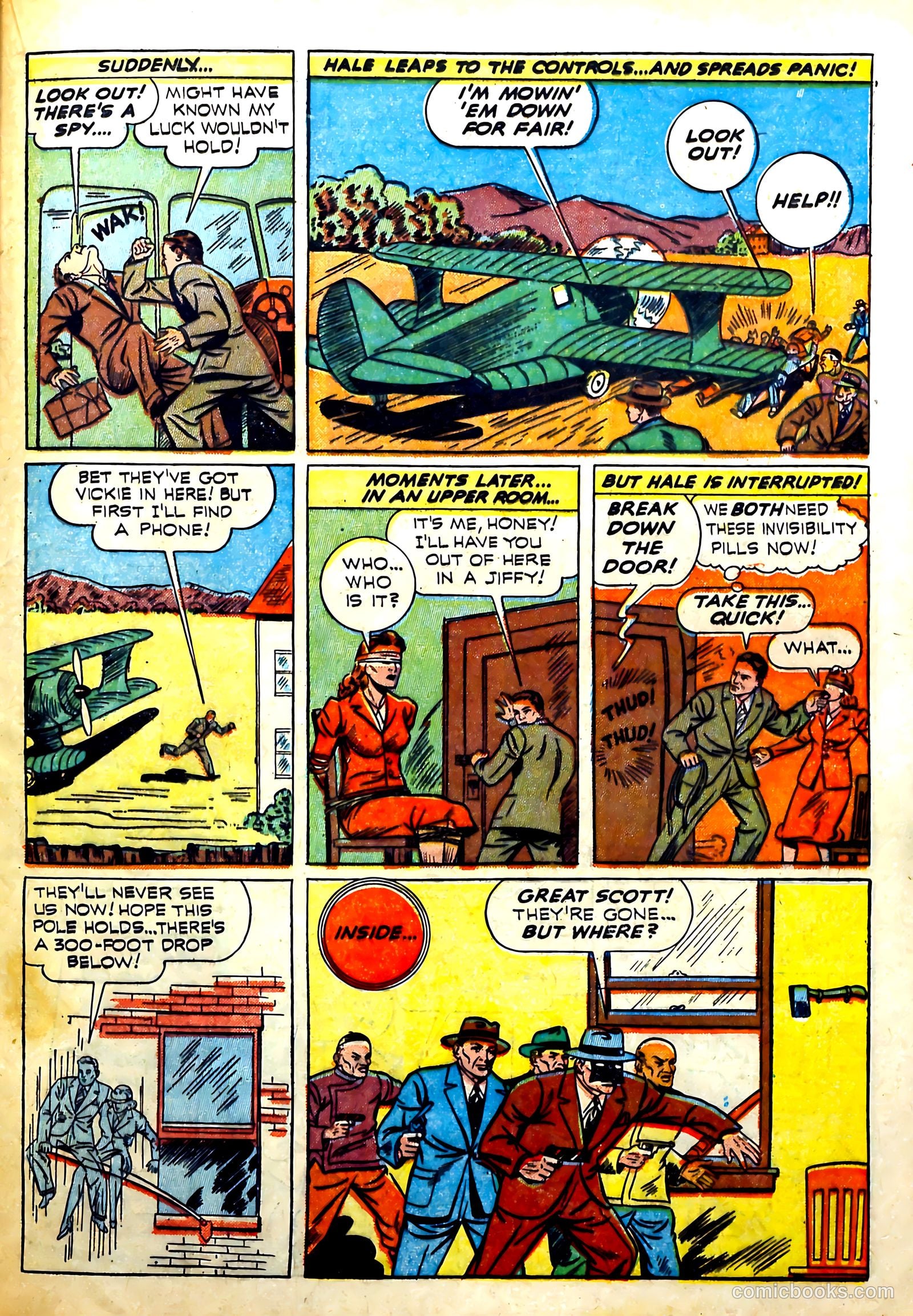 Thrilling Comics #27 (1940) — page 41 of 68