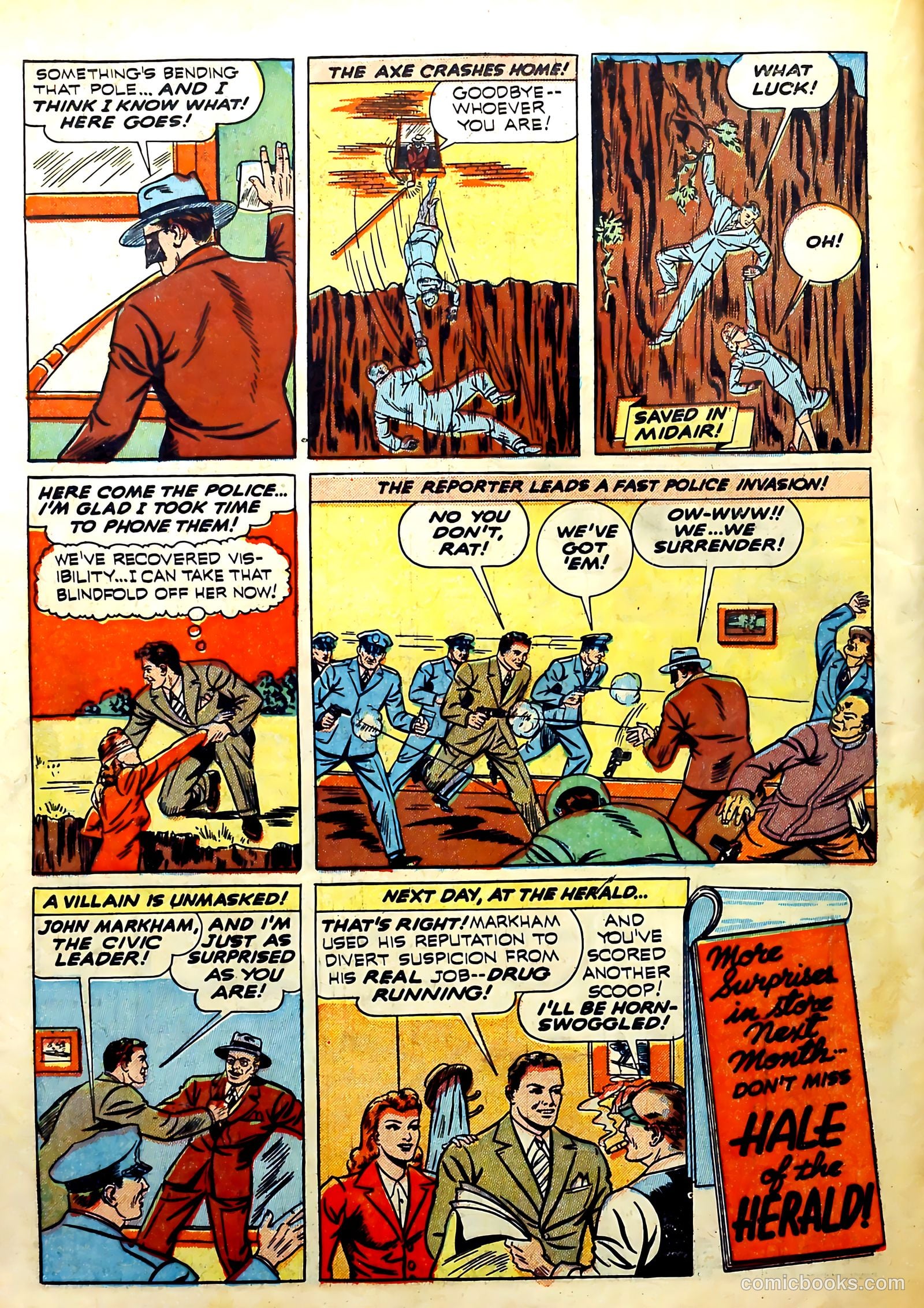 Thrilling Comics #27 (1940) — page 42 of 68