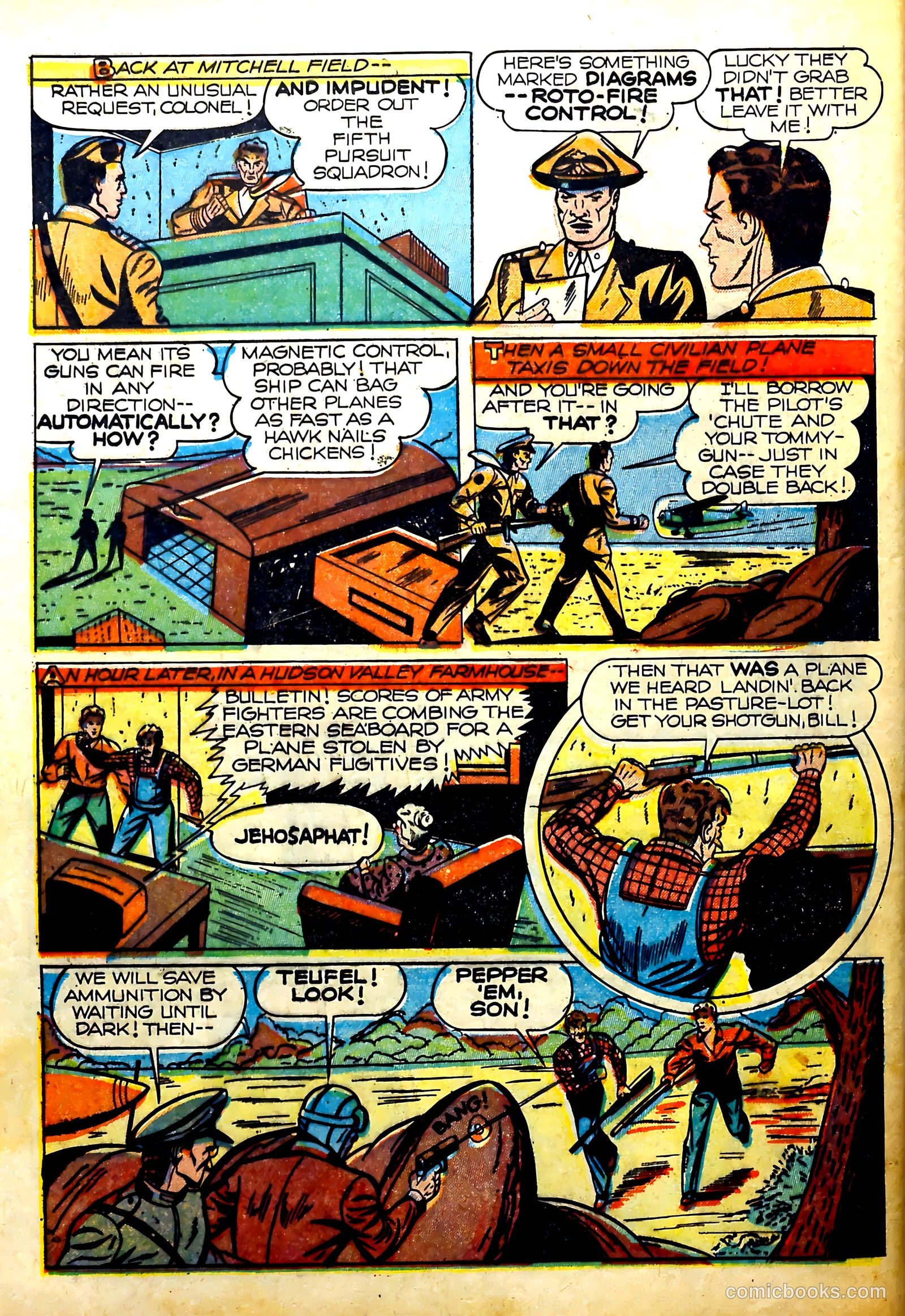 Thrilling Comics #27 (1940) — page 48 of 68