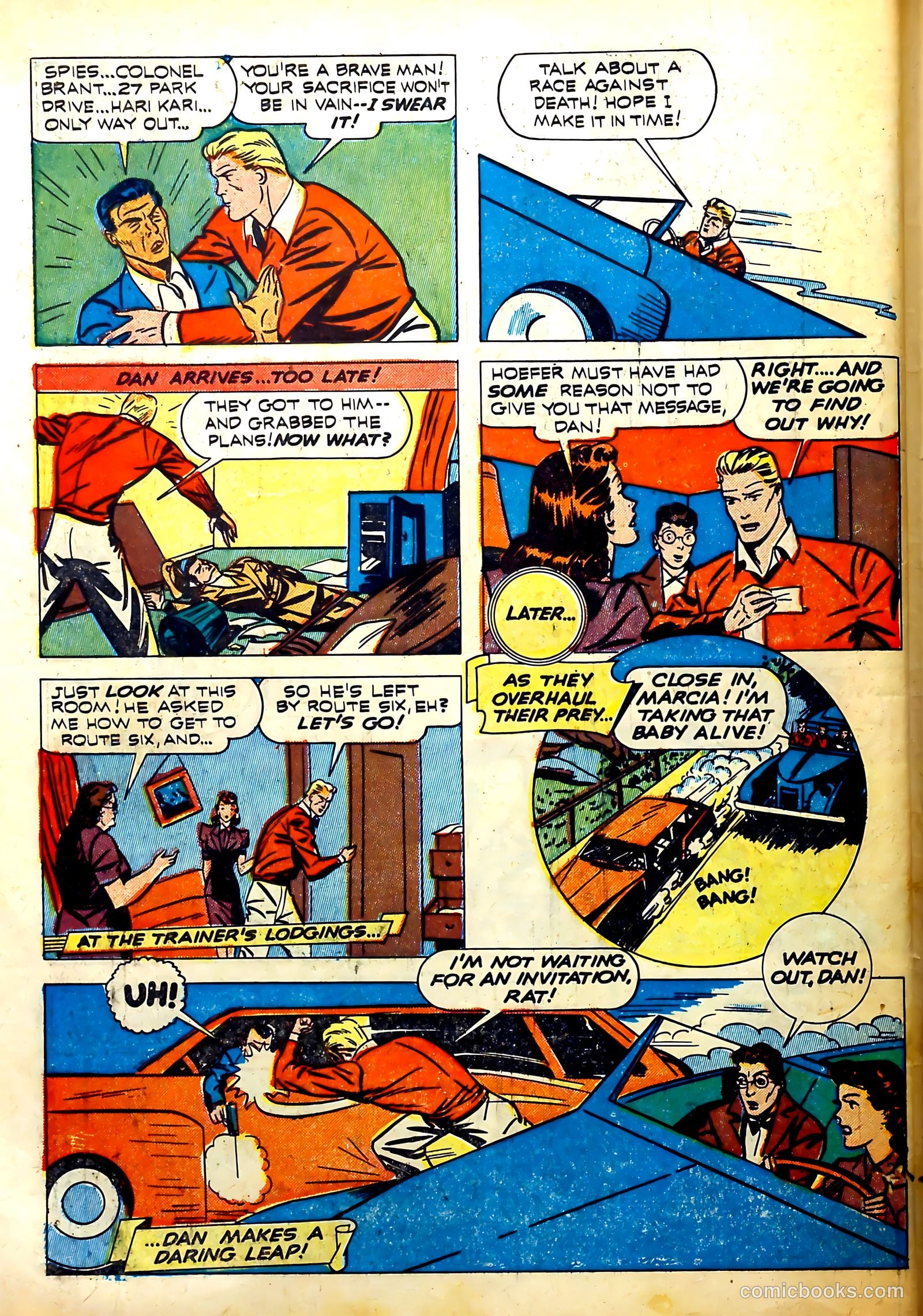Thrilling Comics #27 (1940) — page 54 of 68