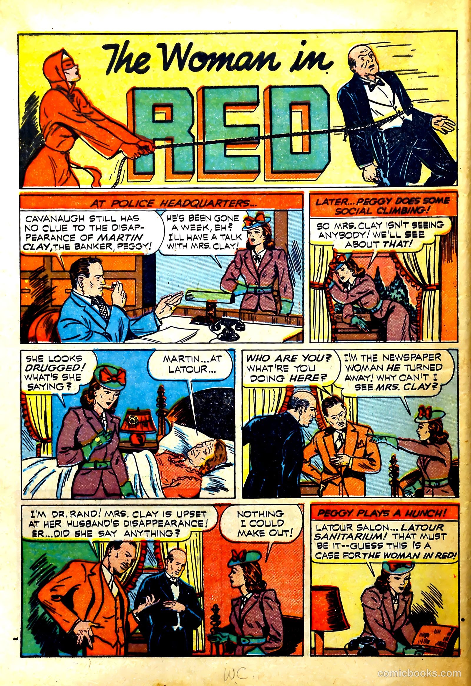 Thrilling Comics #27 (1940) — page 60 of 68