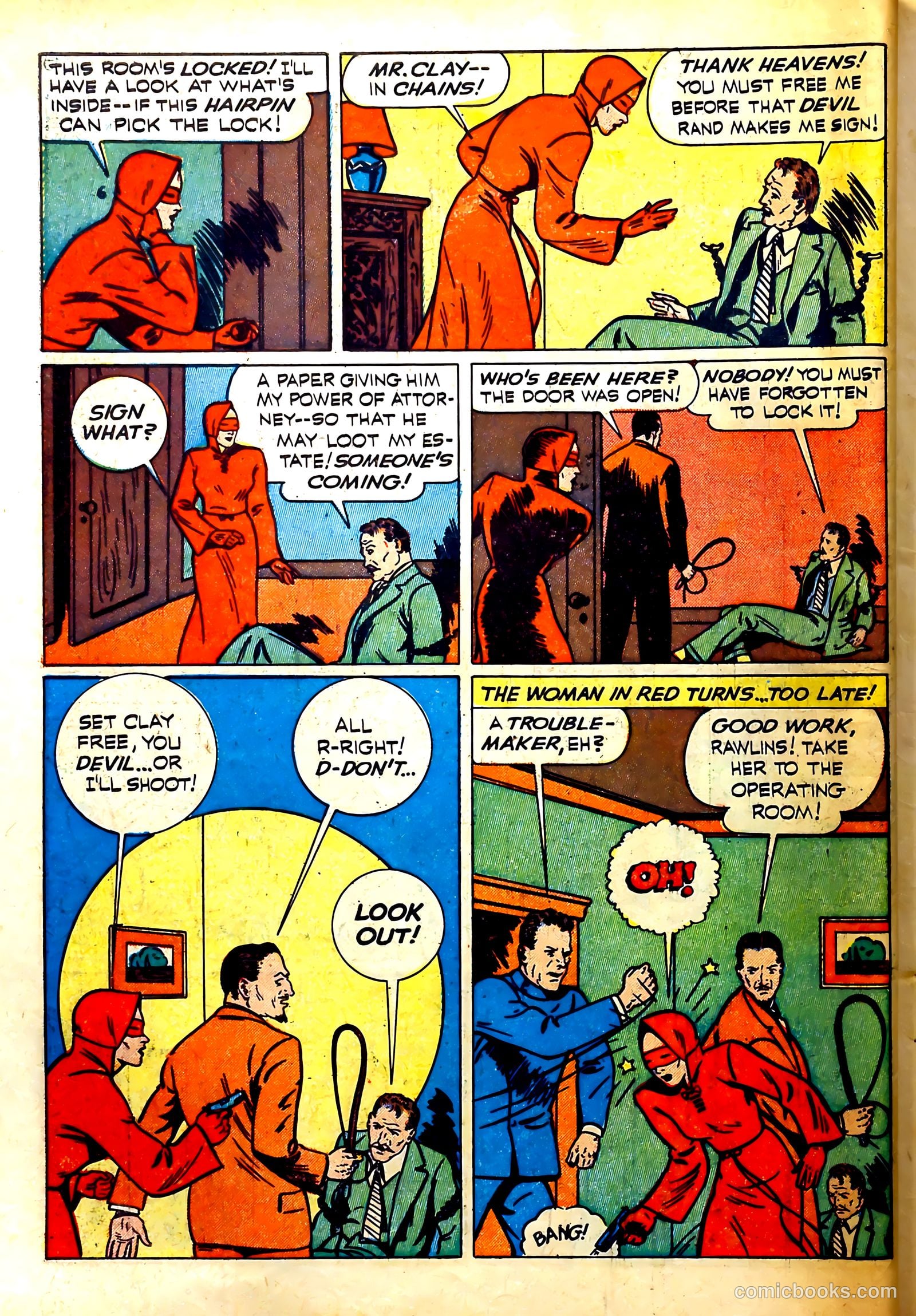 Thrilling Comics #27 (1940) — page 62 of 68