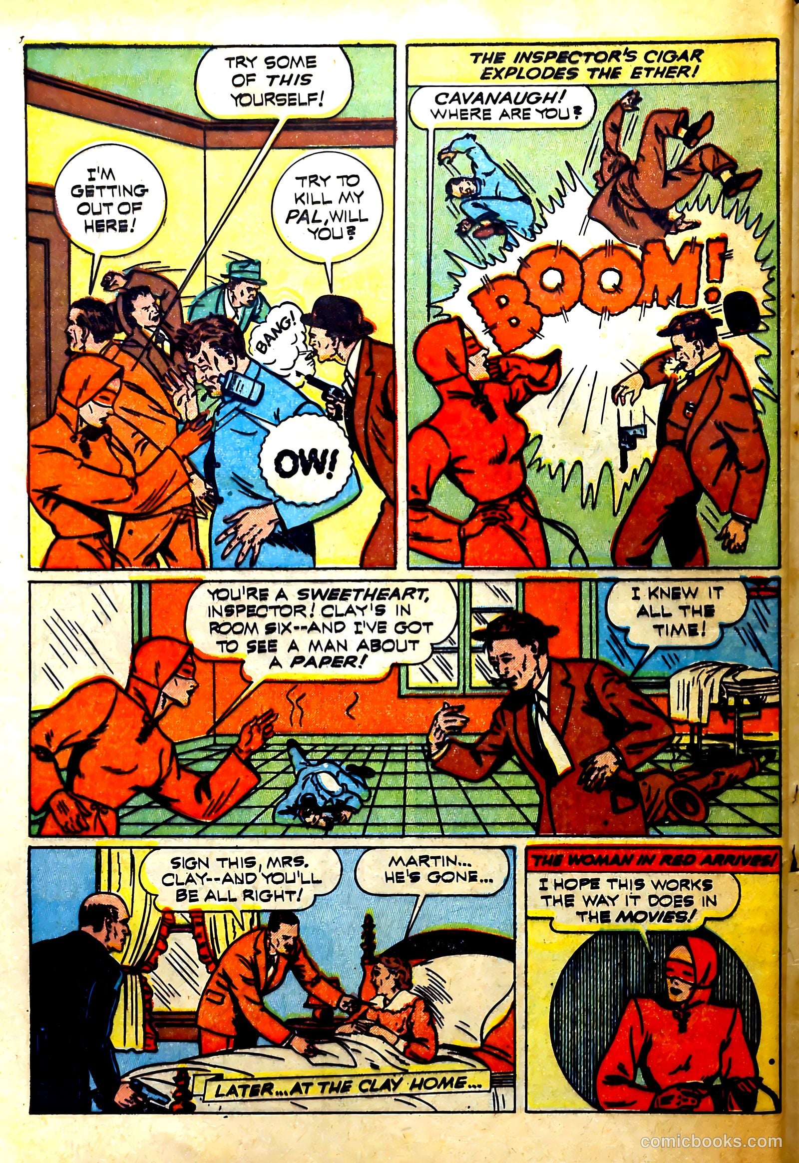 Thrilling Comics #27 (1940) — page 64 of 68