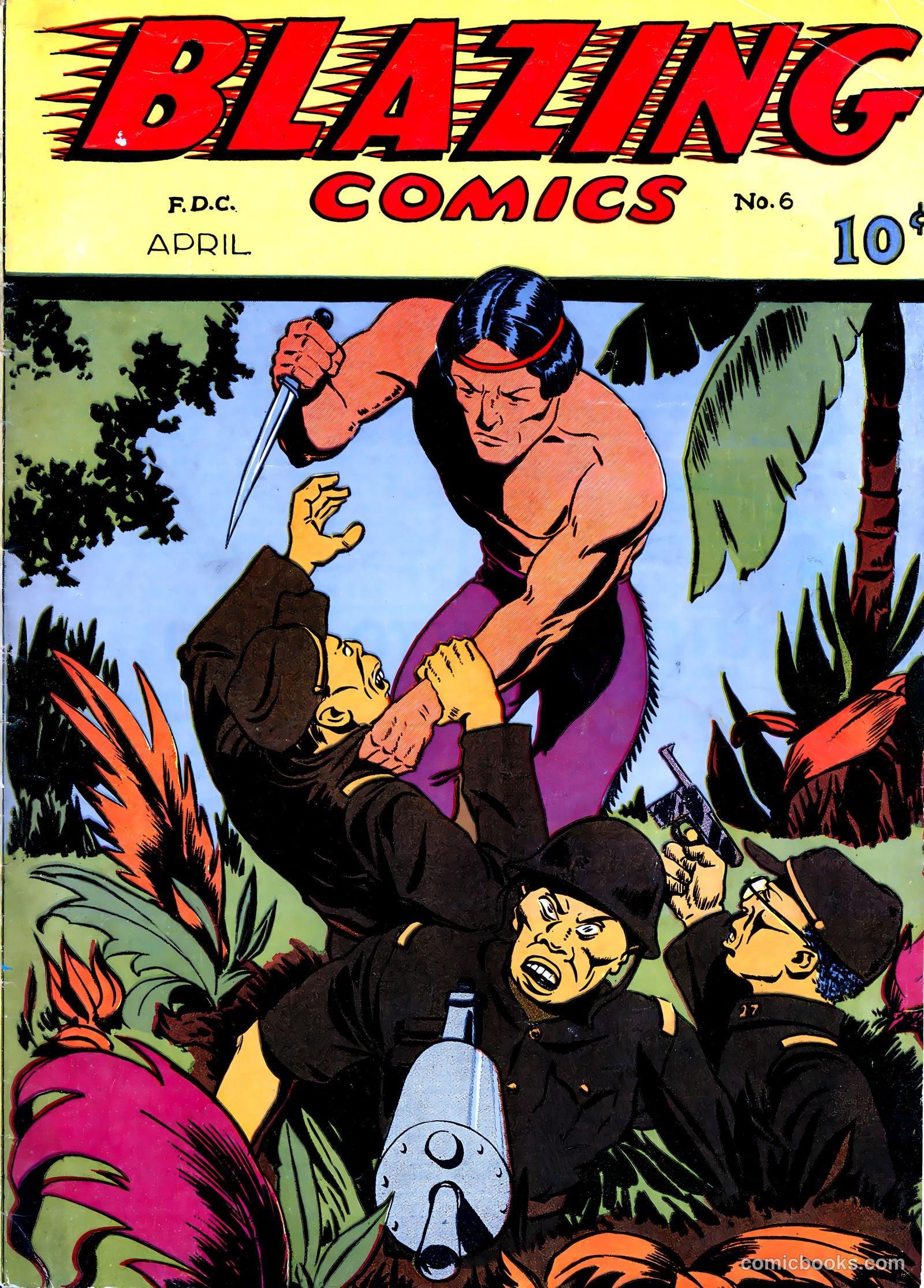 Blazing Comics #6