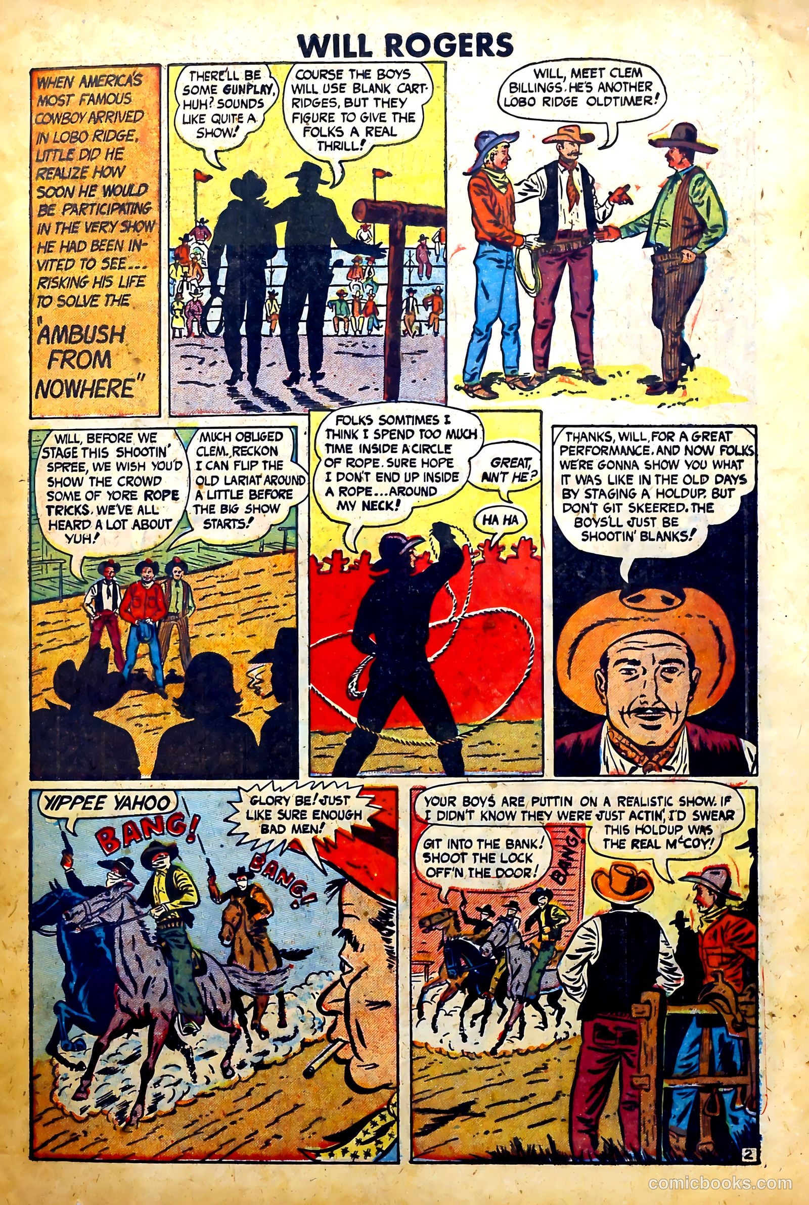 Blazing Comics #6 (1944) — page 3 of 36