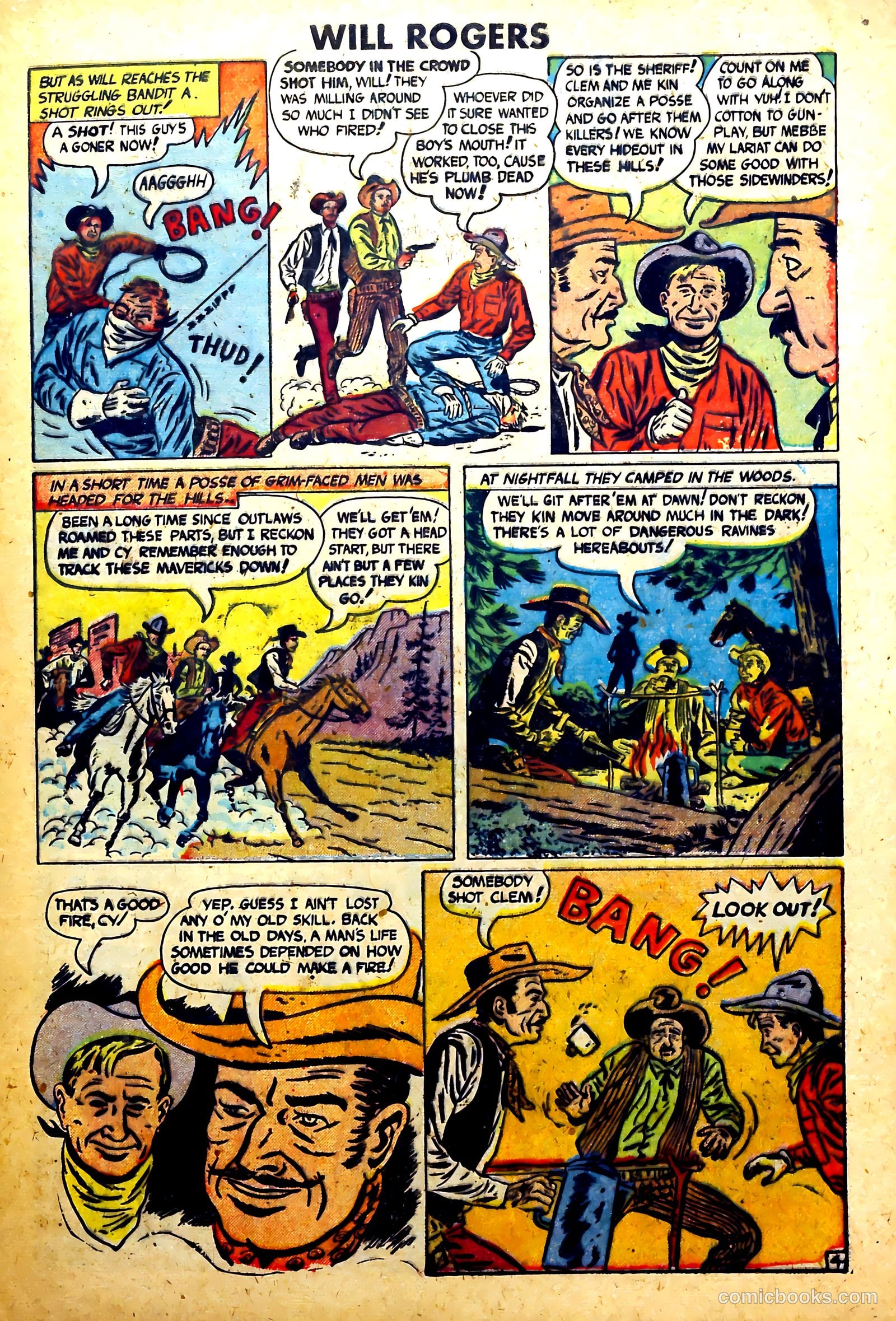 Blazing Comics #6 (1944) — page 5 of 36