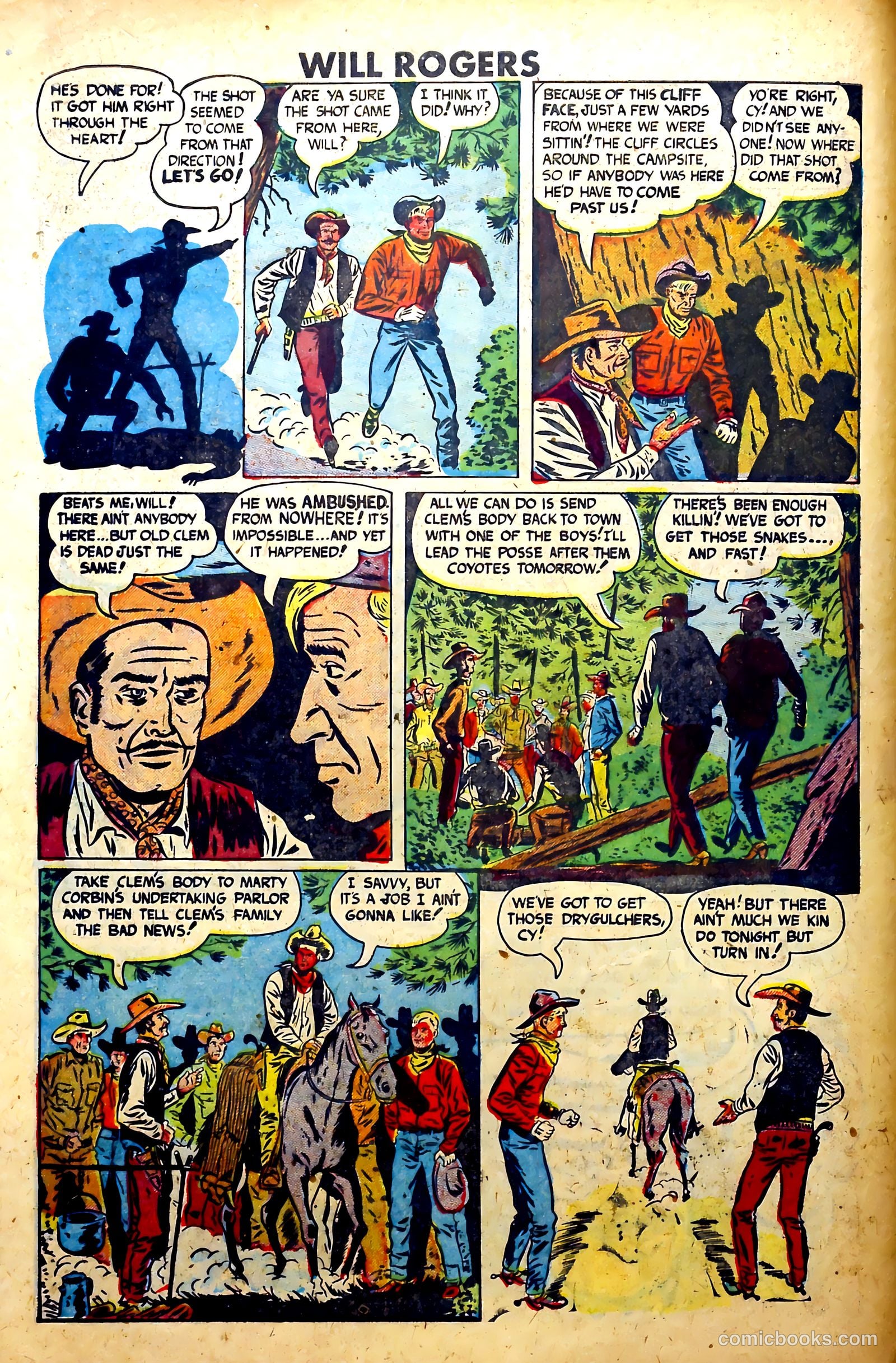 Blazing Comics #6 (1944) — page 6 of 36