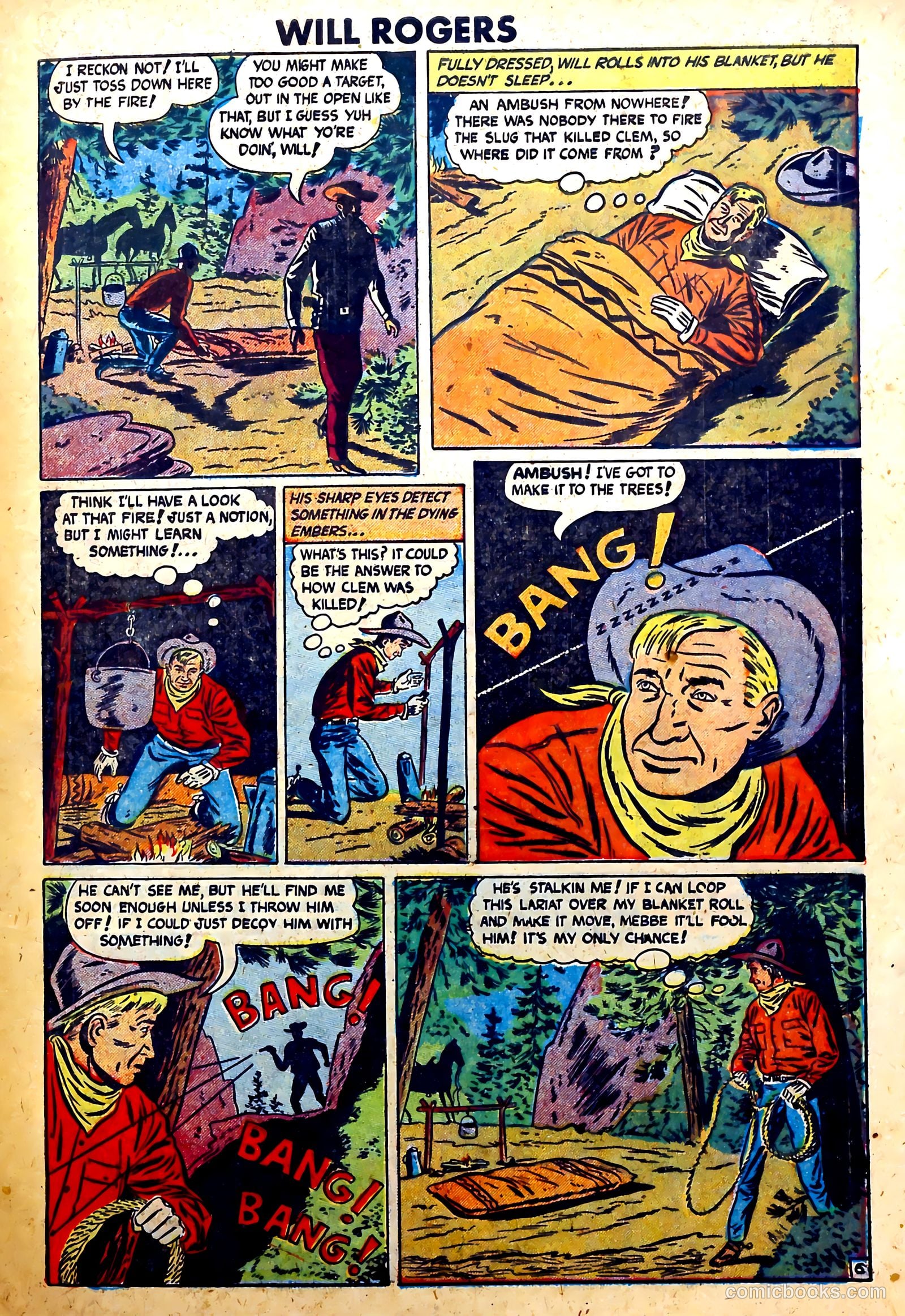Blazing Comics #6 (1944) — page 7 of 36