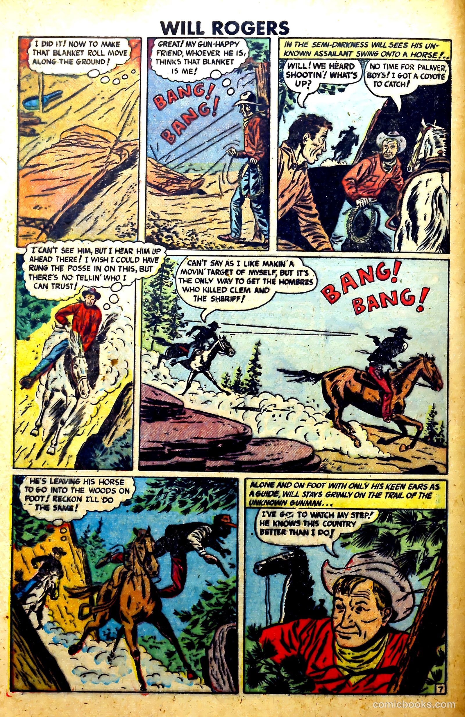 Blazing Comics #6 (1944) — page 8 of 36