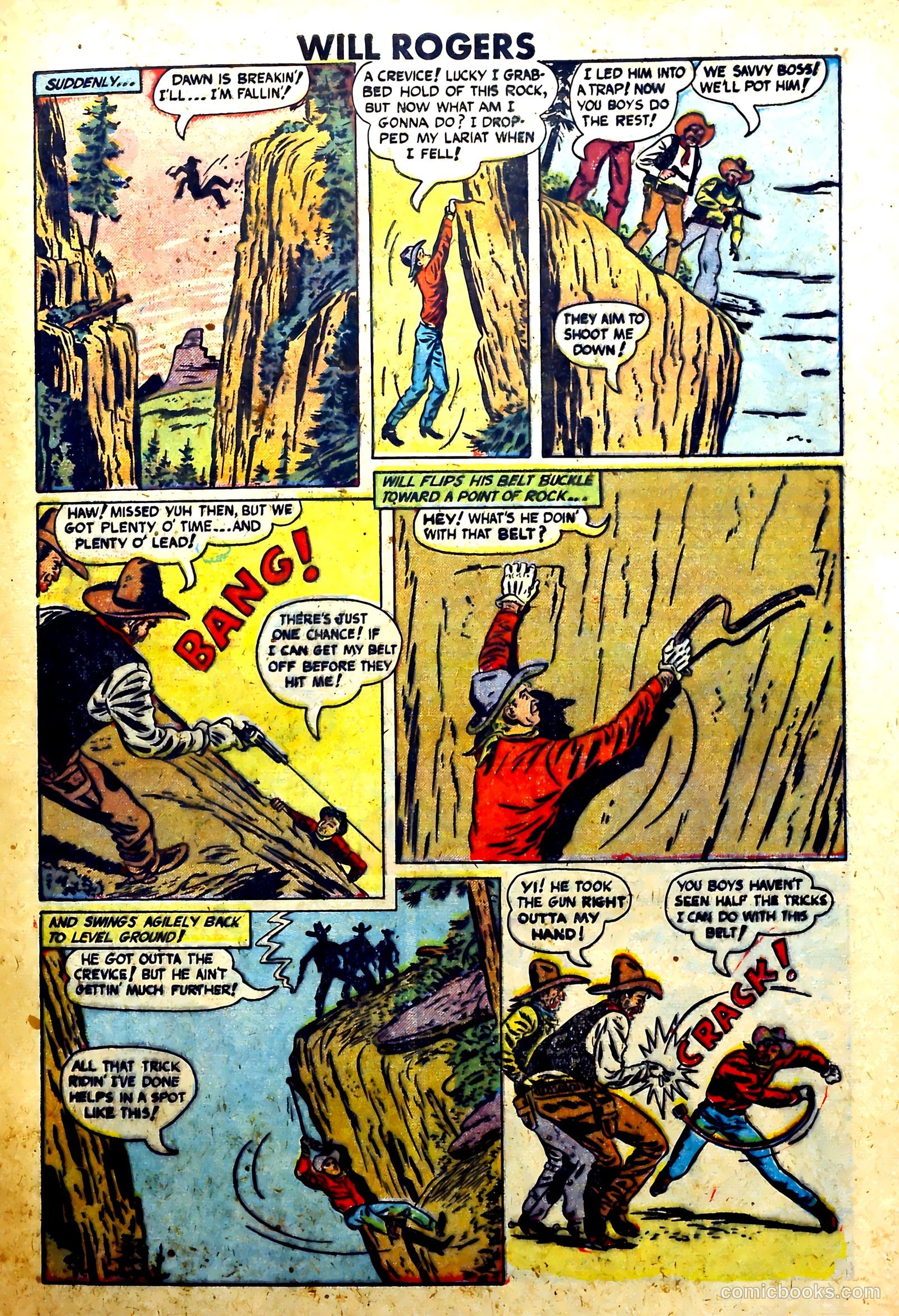 Blazing Comics #6 (1944) — page 9 of 36