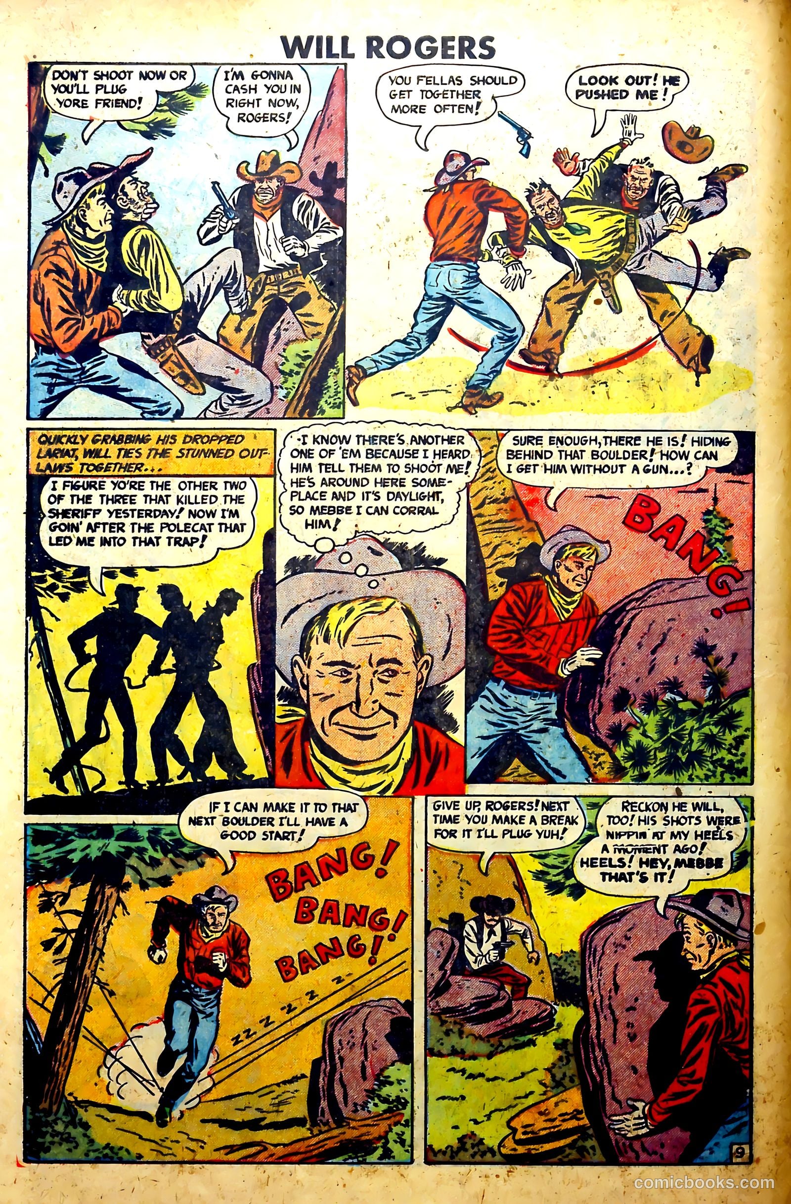 Blazing Comics #6 (1944) — page 10 of 36