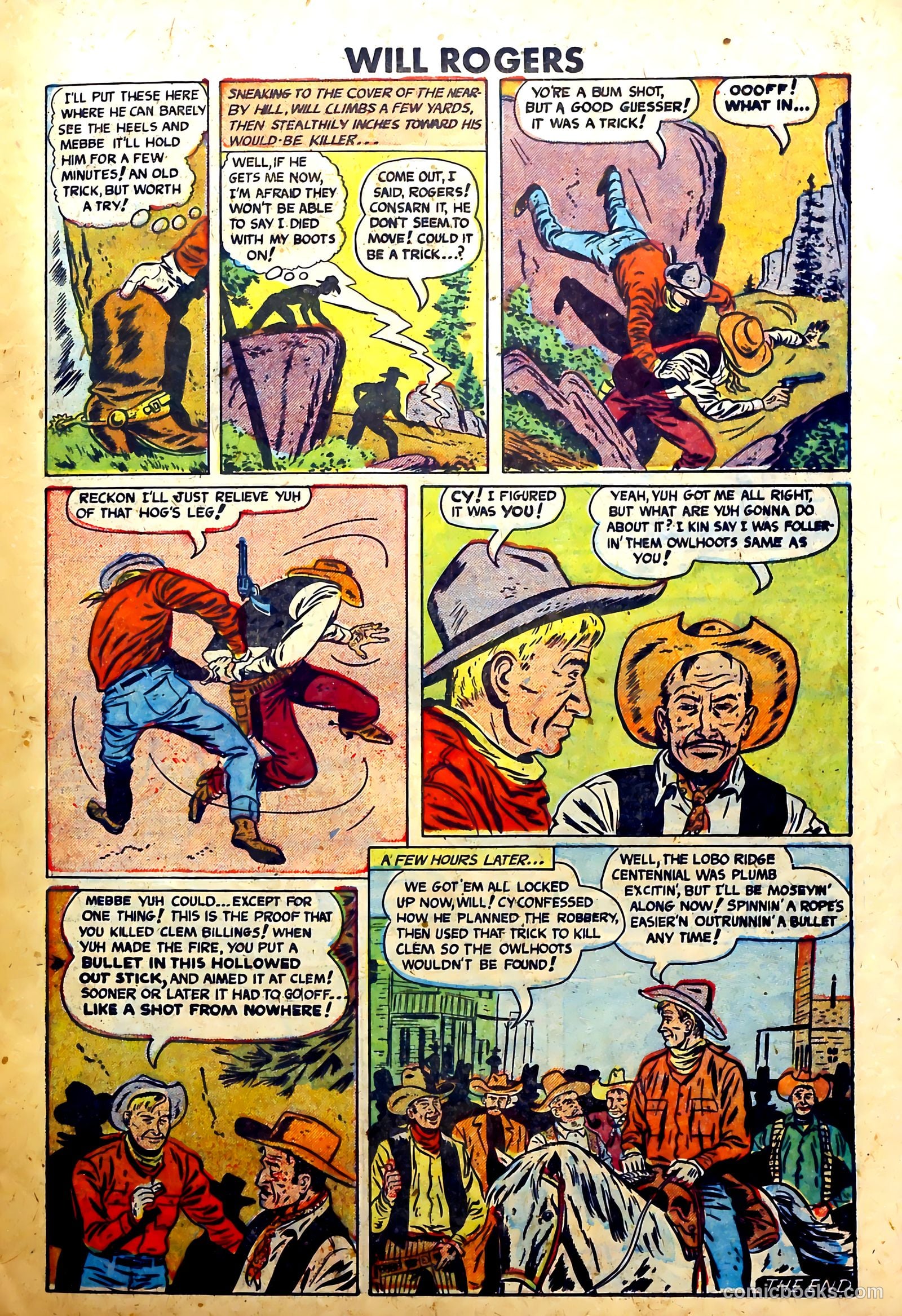 Blazing Comics #6 (1944) — page 11 of 36