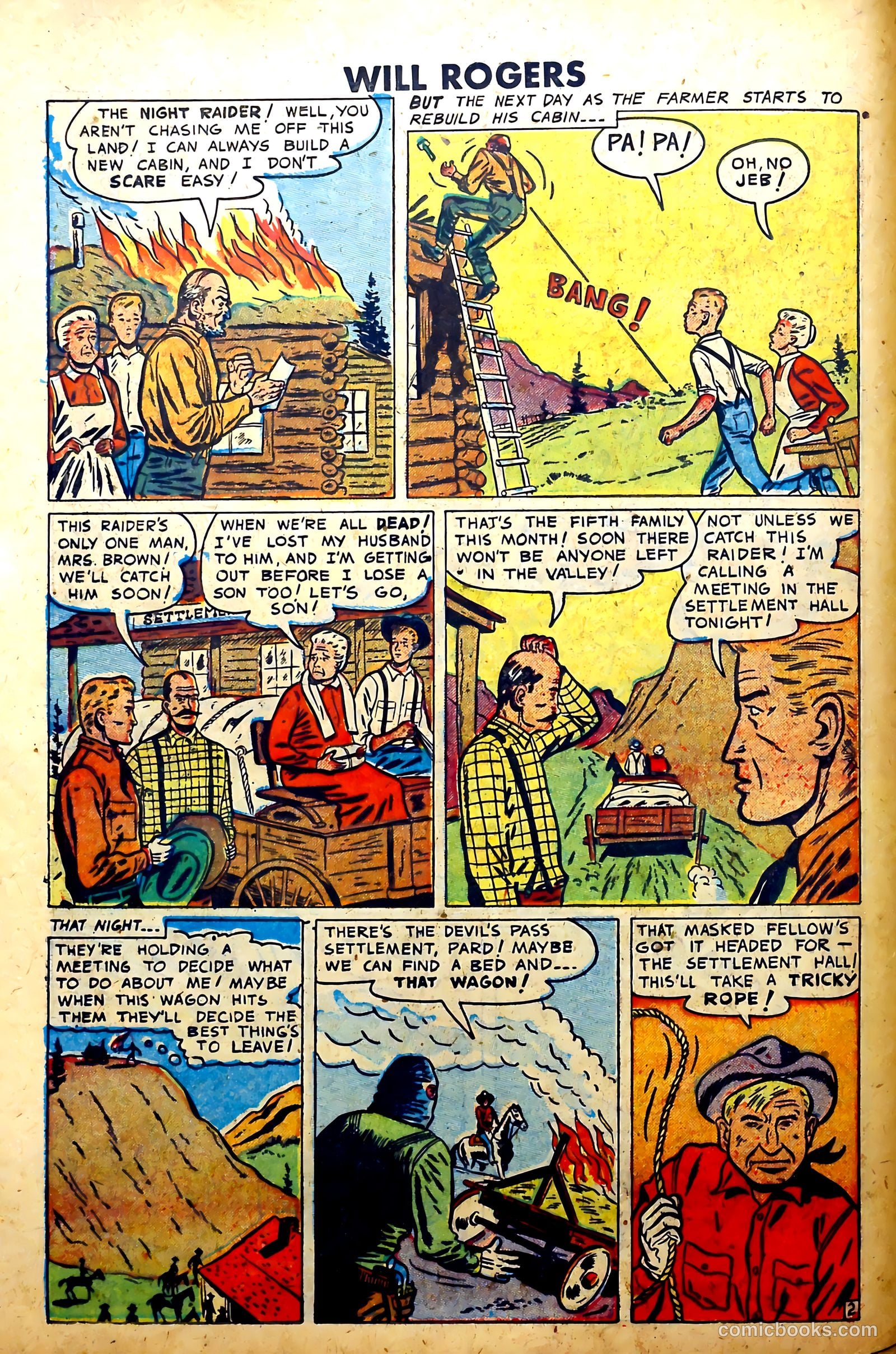 Blazing Comics #6 (1944) — page 14 of 36