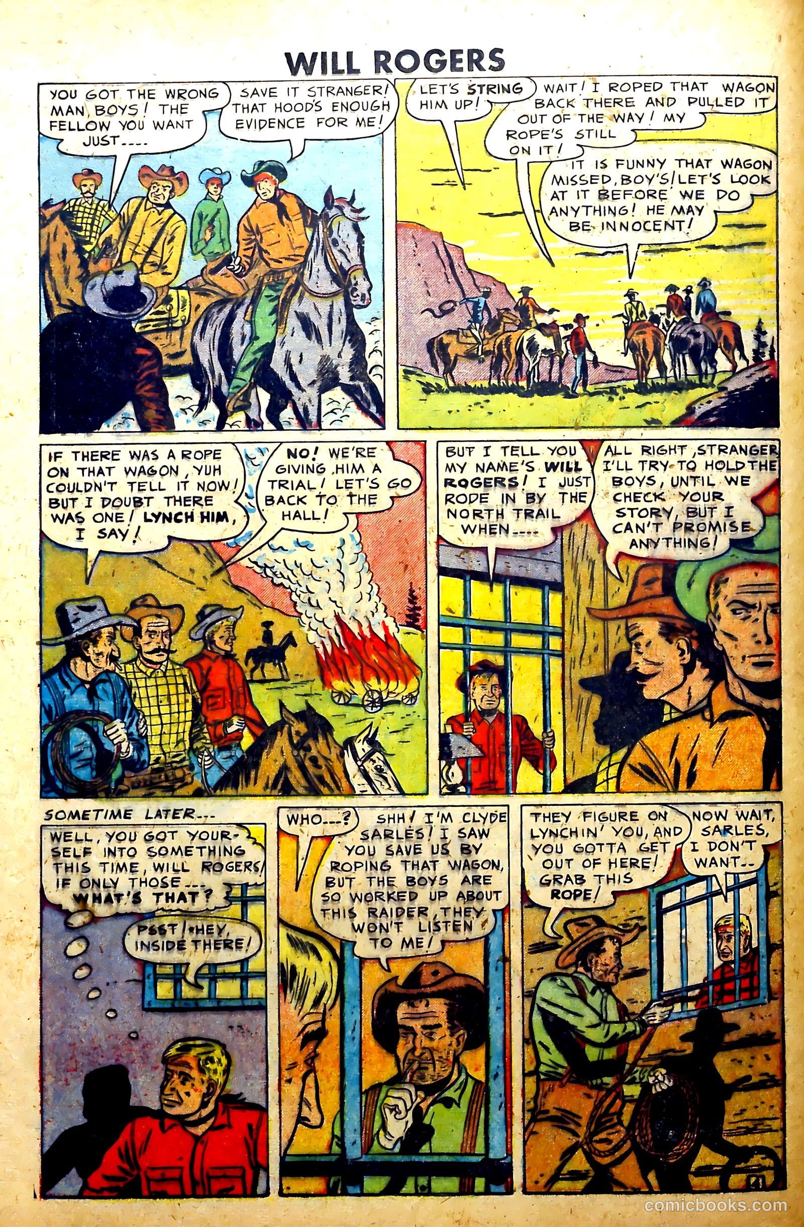 Blazing Comics #6 (1944) — page 16 of 36