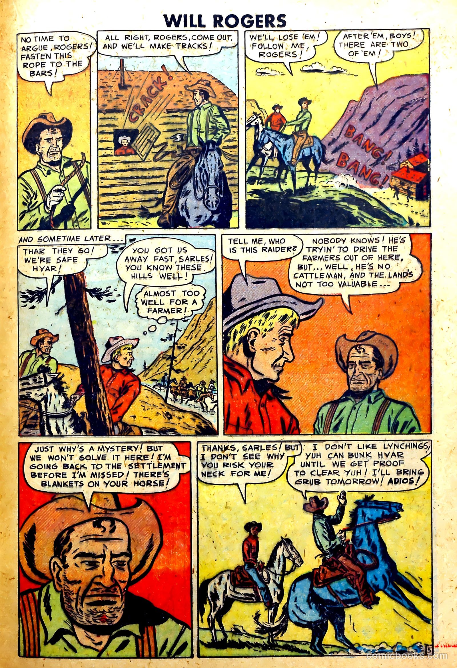 Blazing Comics #6 (1944) — page 17 of 36