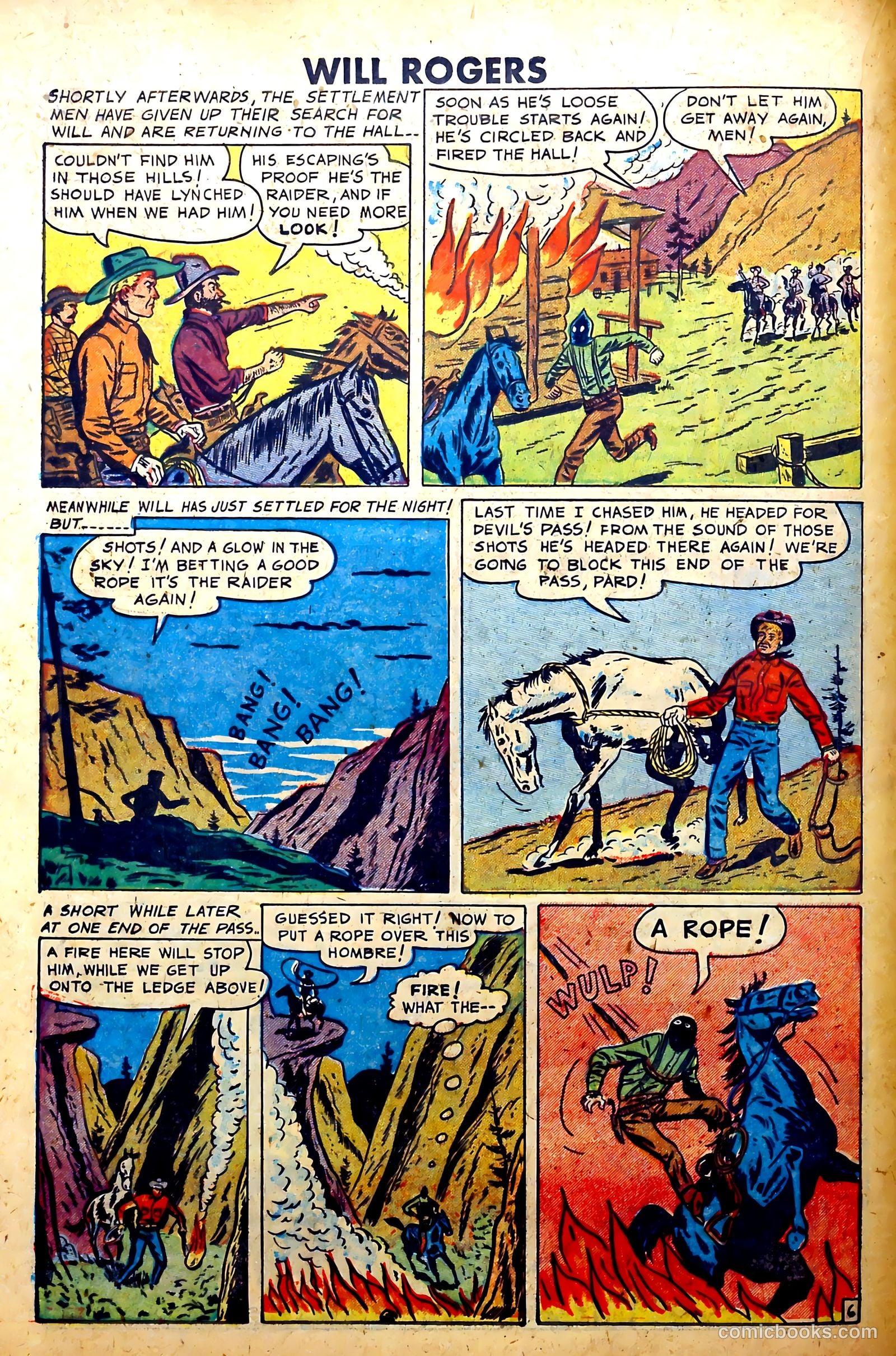 Blazing Comics #6 (1944) — page 18 of 36