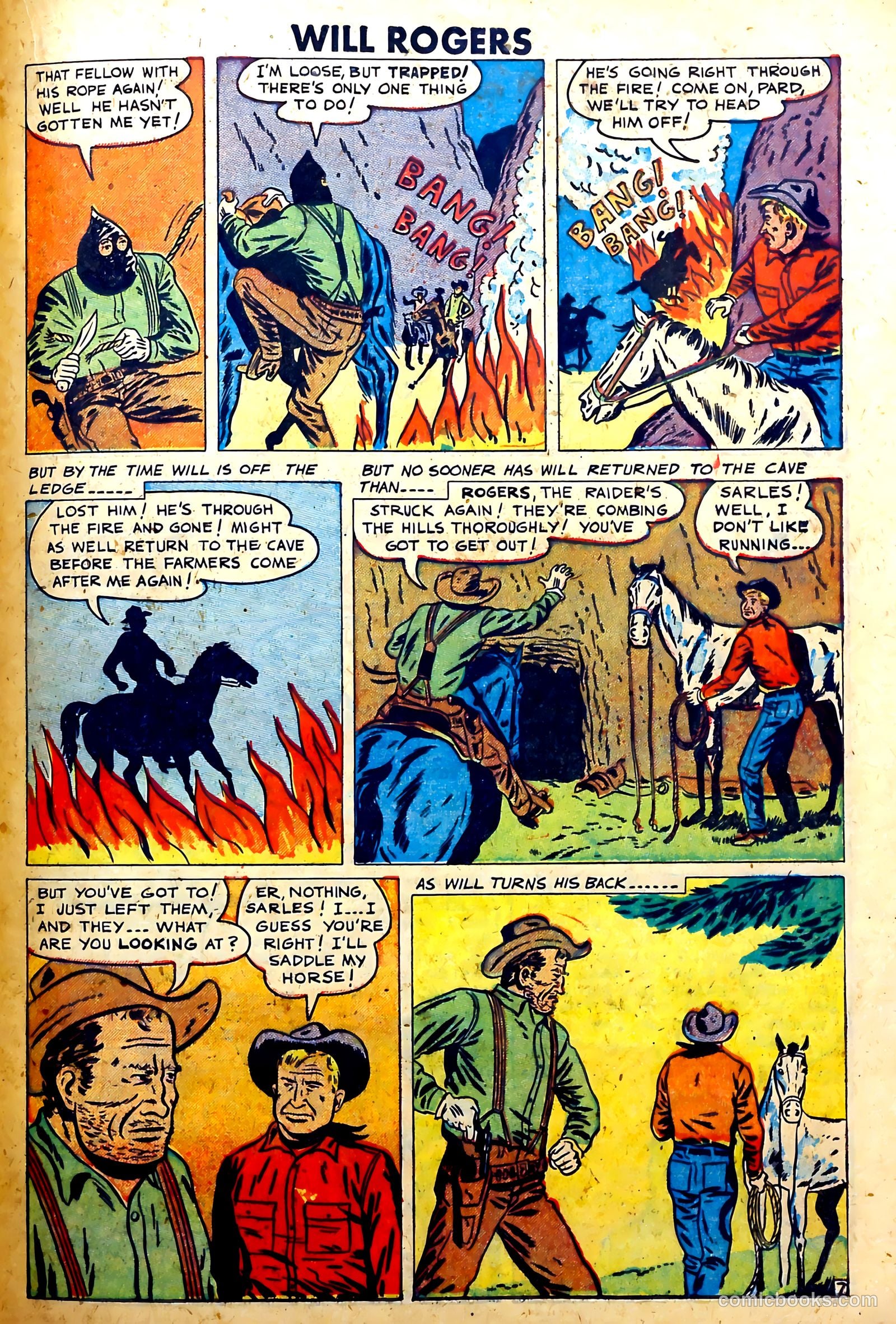 Blazing Comics #6 (1944) — page 19 of 36