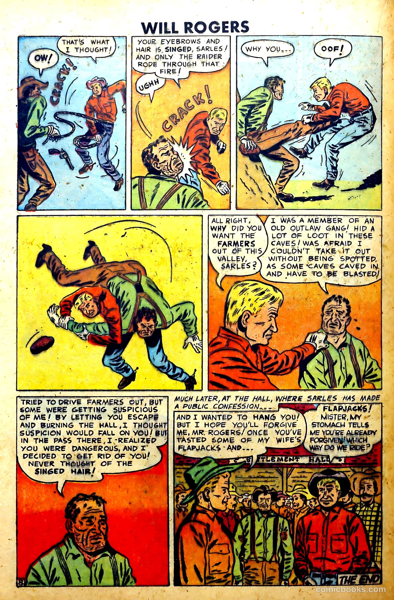 Blazing Comics #6 (1944) — page 20 of 36