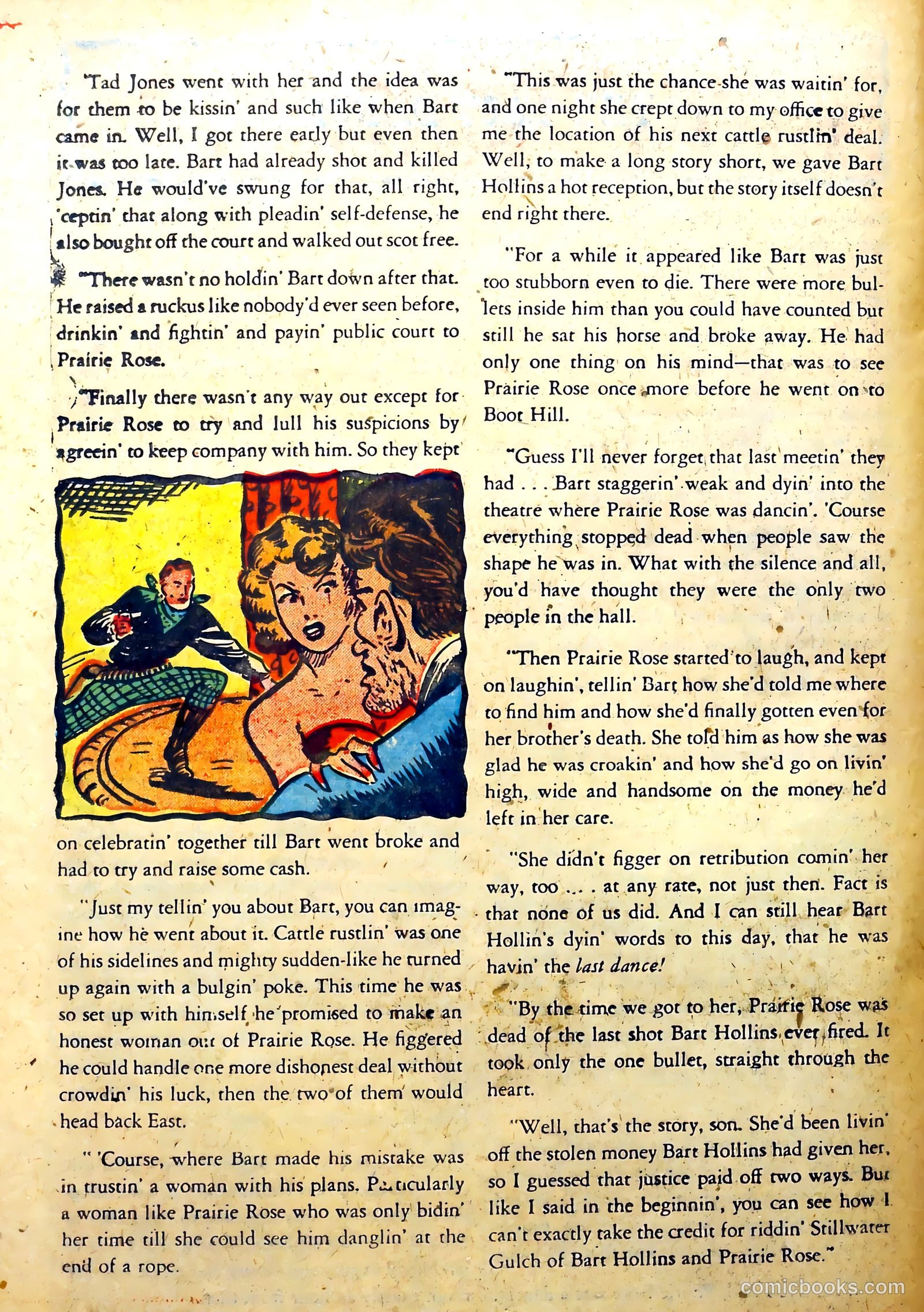 Blazing Comics #6 (1944) — page 22 of 36