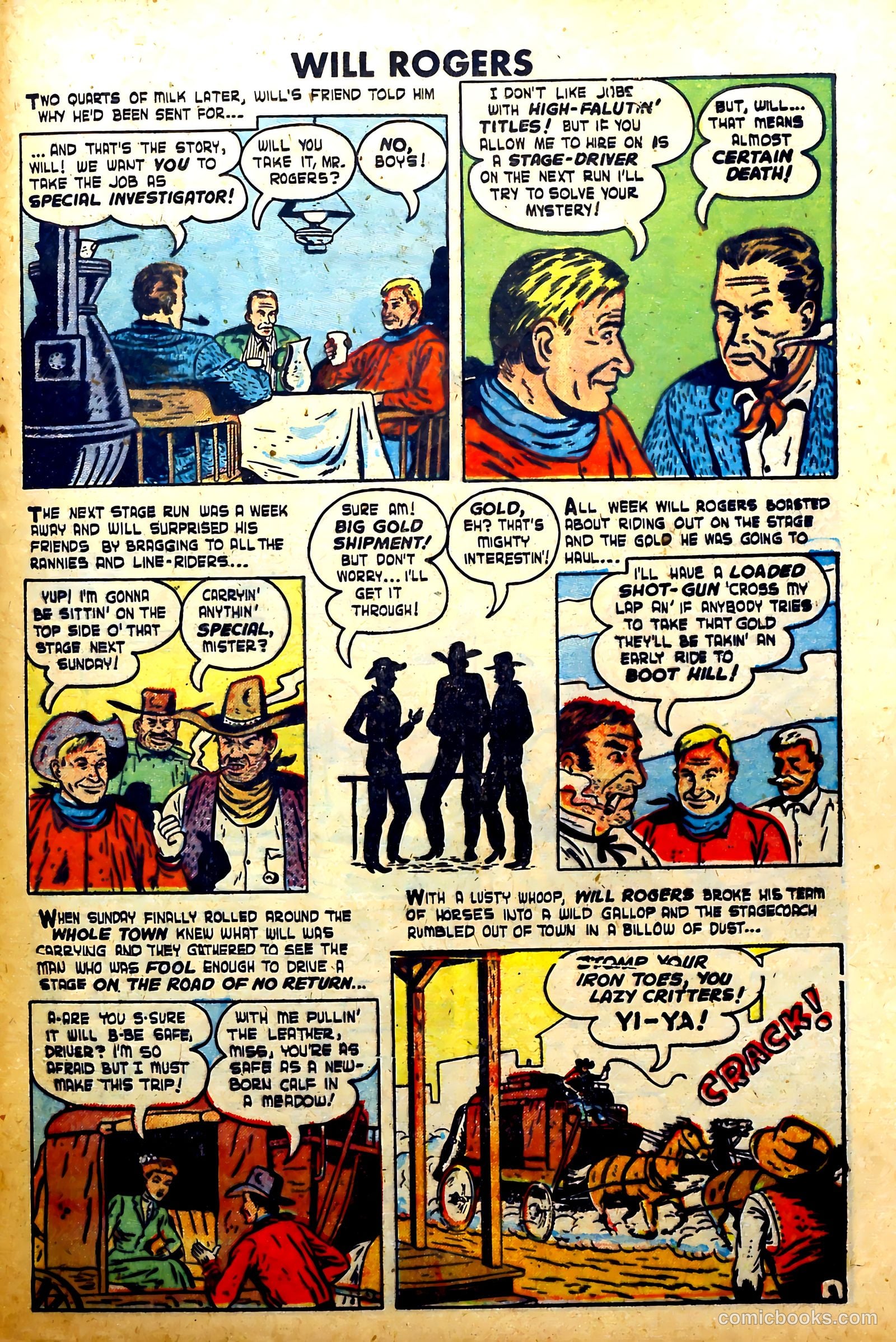 Blazing Comics #6 (1944) — page 25 of 36