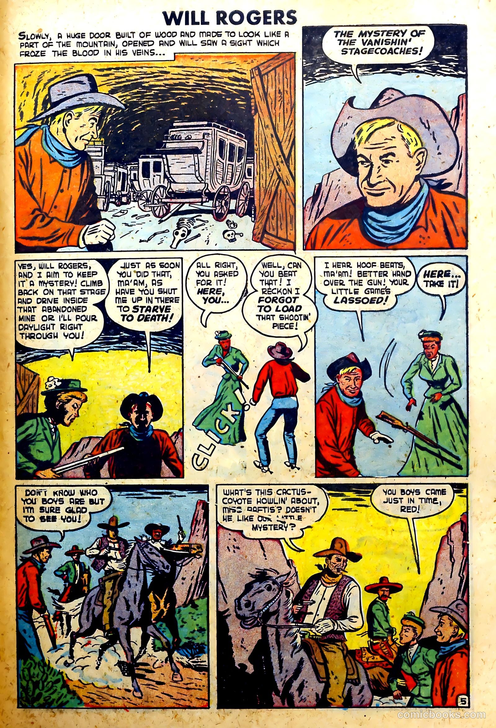 Blazing Comics #6 (1944) — page 27 of 36