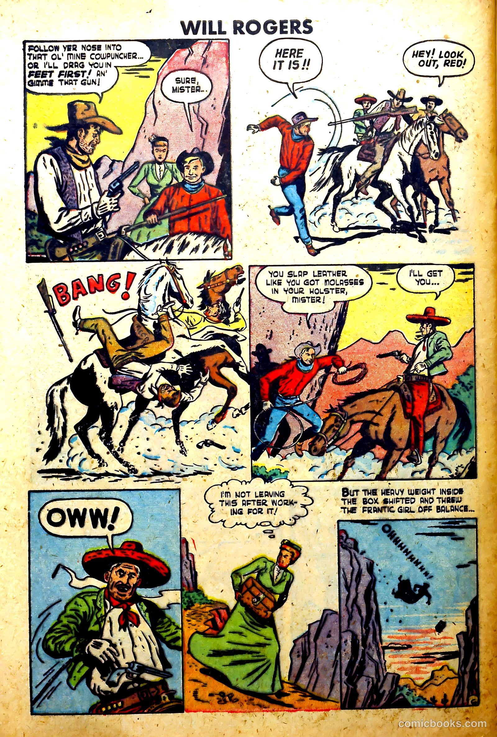 Blazing Comics #6 (1944) — page 28 of 36
