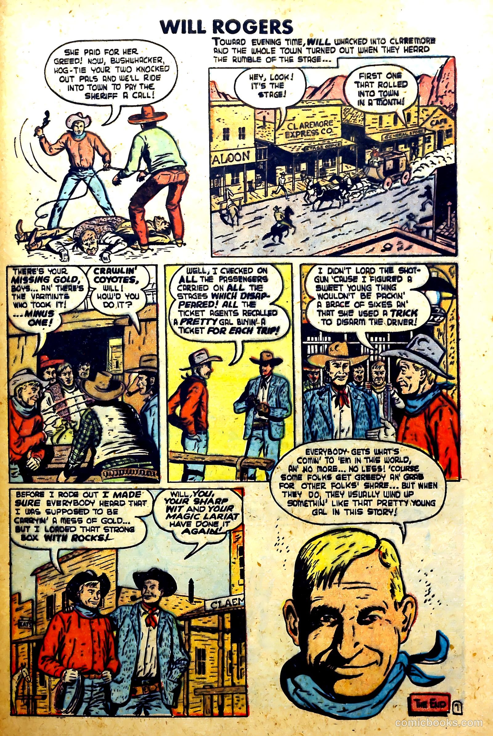 Blazing Comics #6 (1944) — page 29 of 36