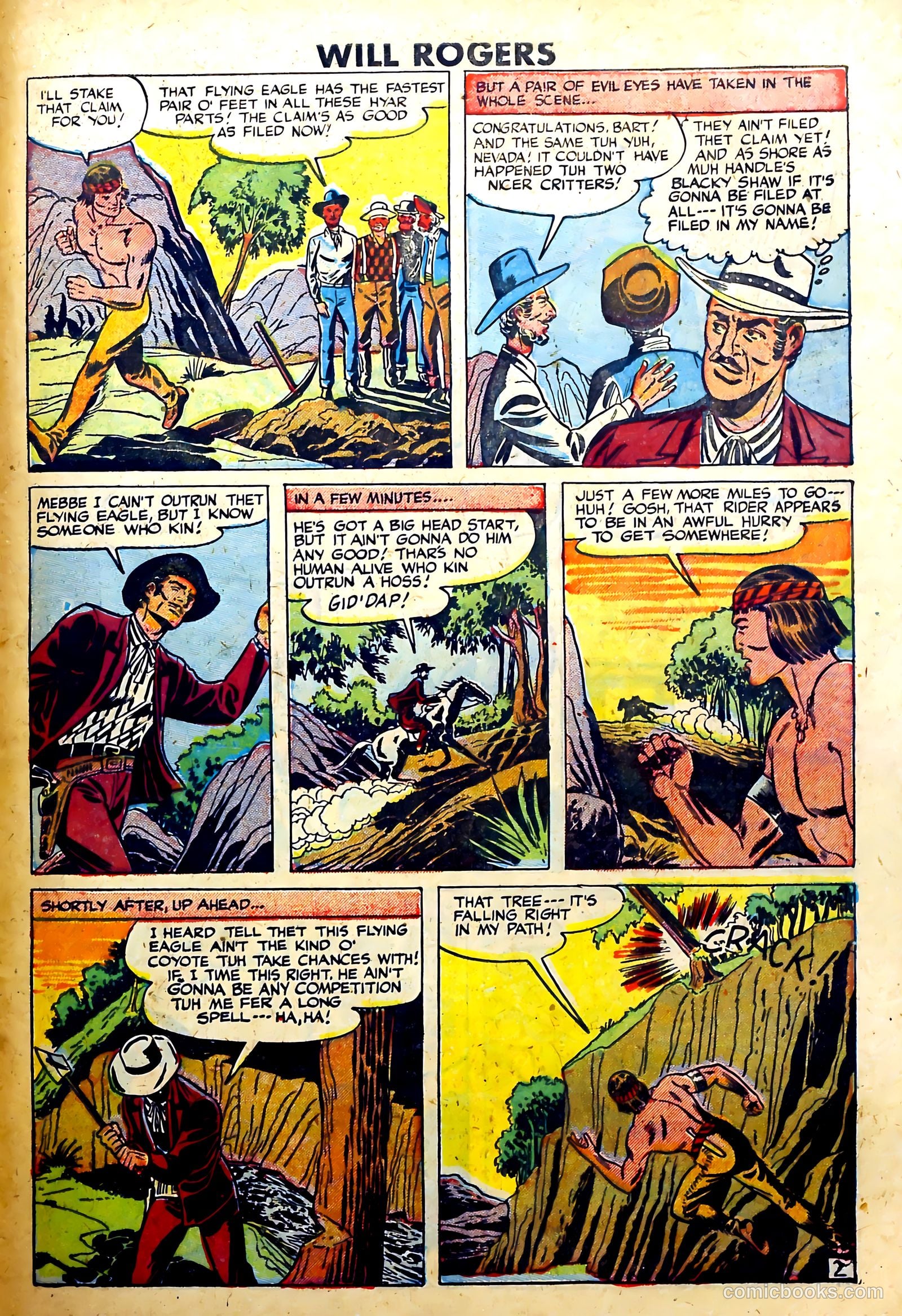 Blazing Comics #6 (1944) — page 31 of 36