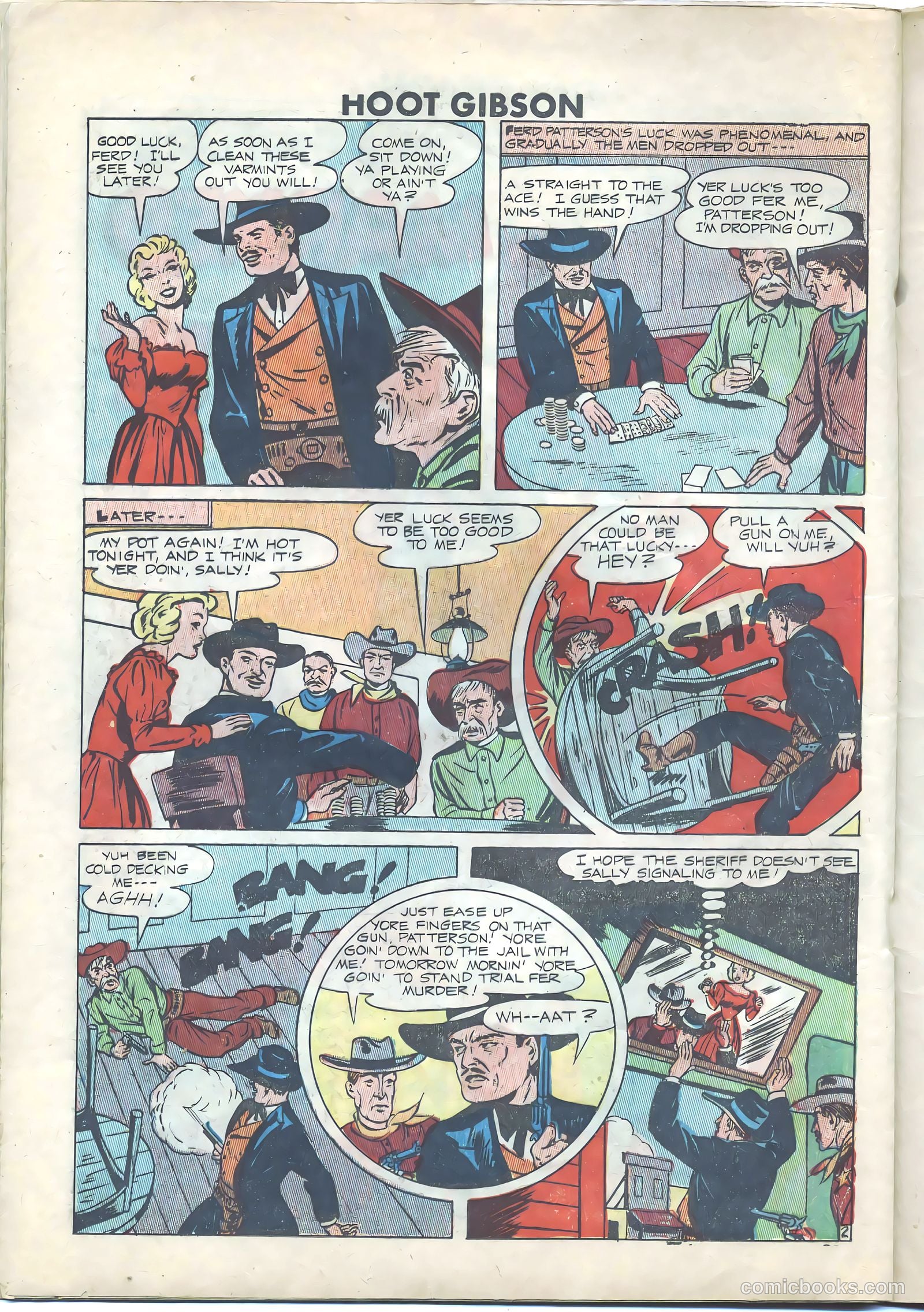 Hoot Gibson #6 (1950) — page 20 of 36