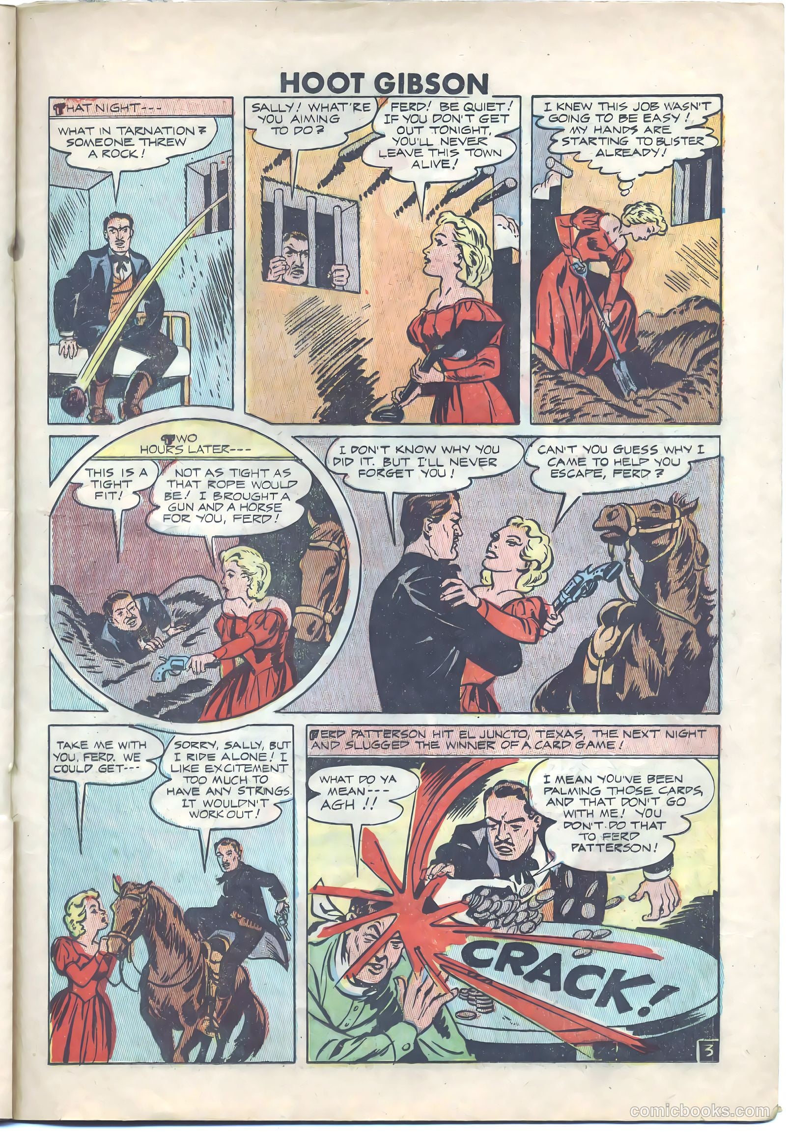 Hoot Gibson #6 (1950) — page 21 of 36