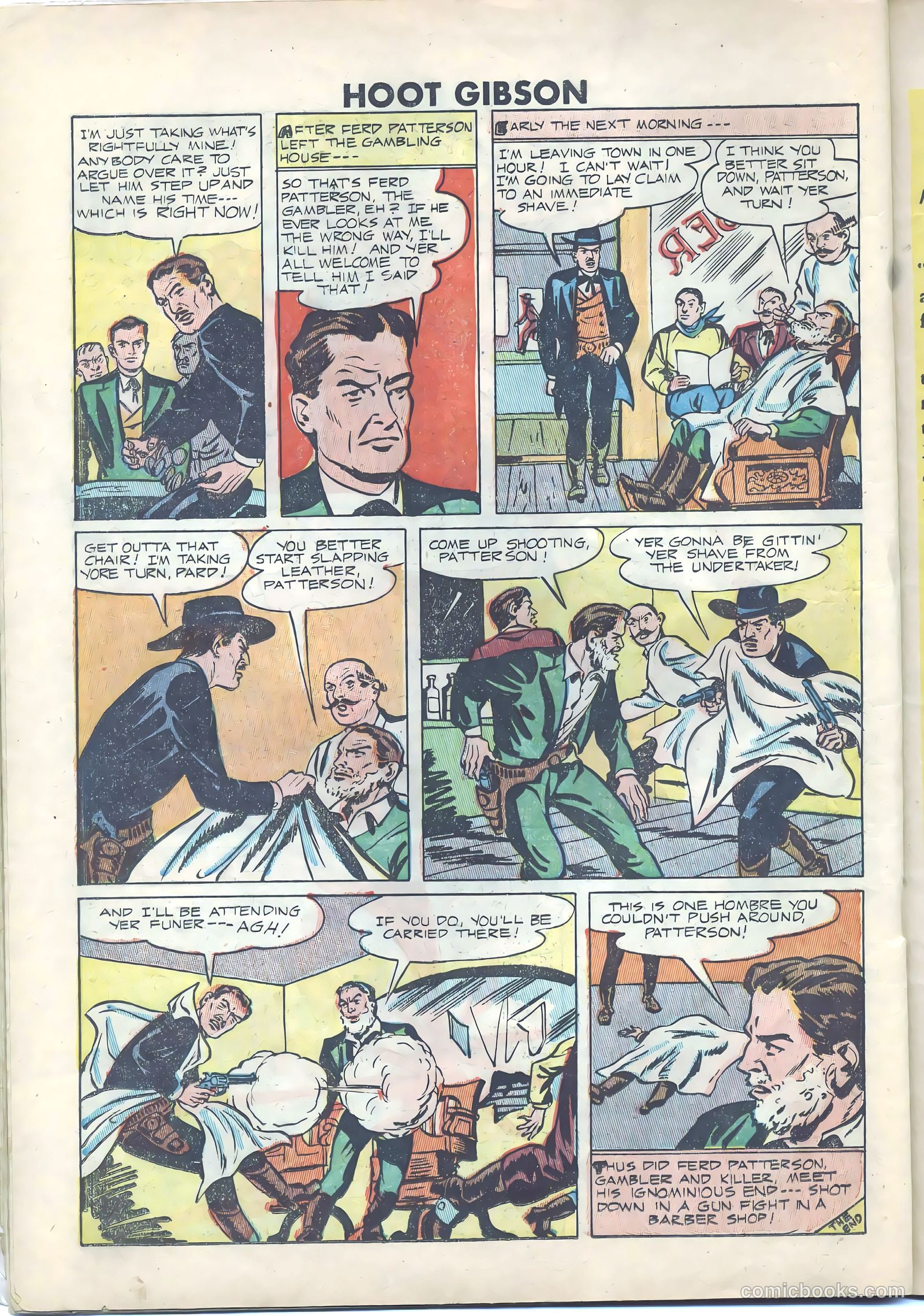 Hoot Gibson #6 (1950) — page 22 of 36